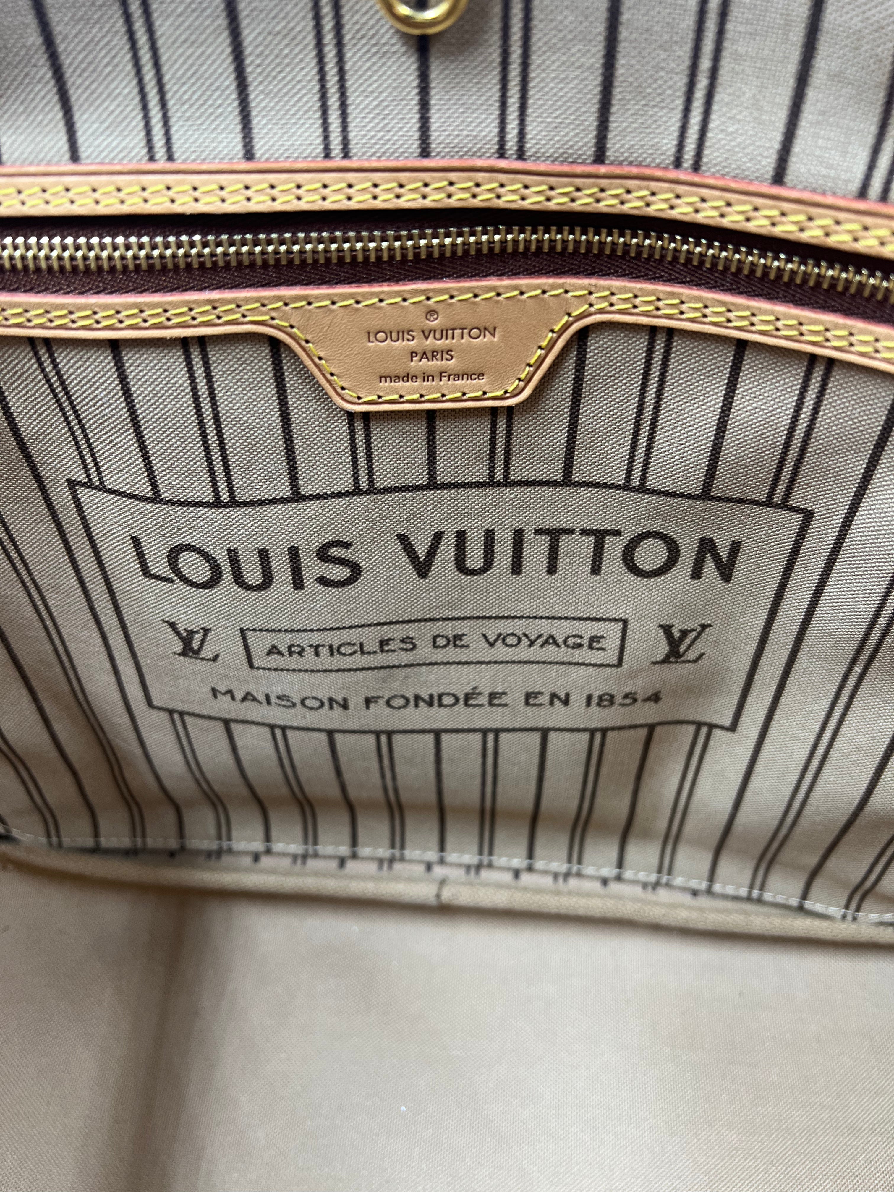Authentic Louis Vuitton Monogram Neverfull MM Tote Bag - Luxury Designer Handbag for Women - Perfect for Work, Travel & Everyday Use