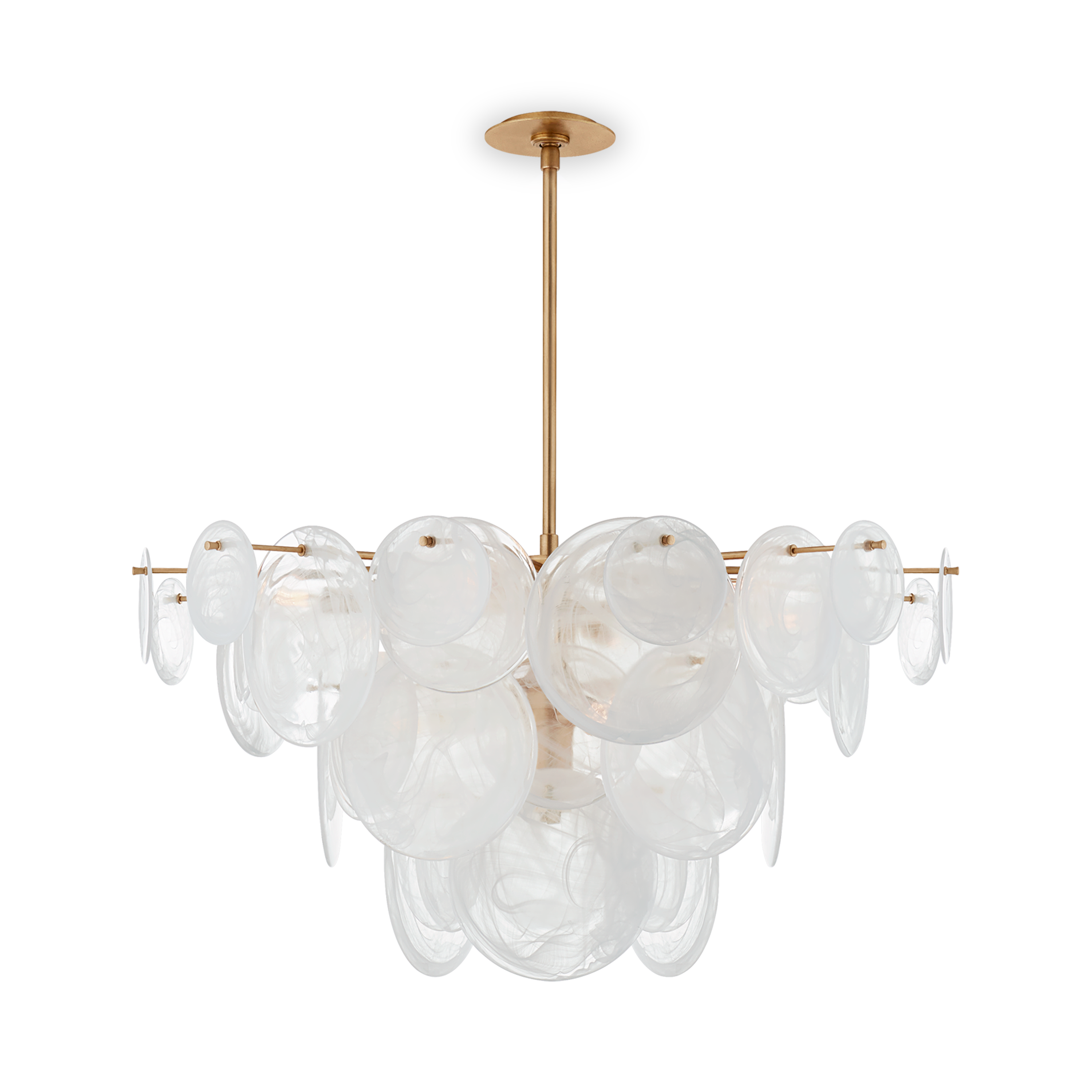 Loire Medium Chandelier - Elegant Crystal Ceiling Light Fixture for Dining Room, Bedroom & Living Room Decor | Modern Home Lighting Solution