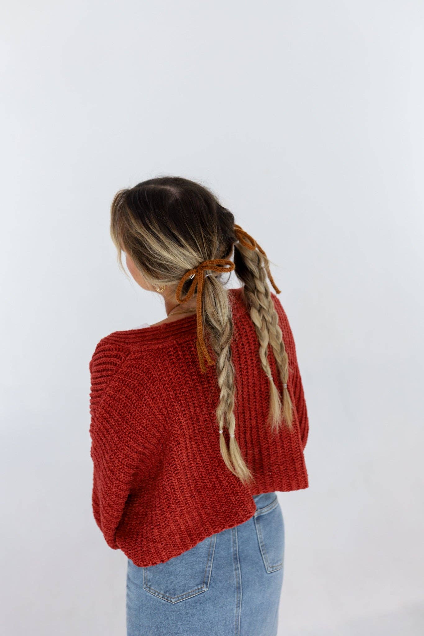 Crochet Hair Bow for Women & Girls - Handmade Boho Headband, Fashion Hair Accessory for Weddings, Parties & Everyday Style