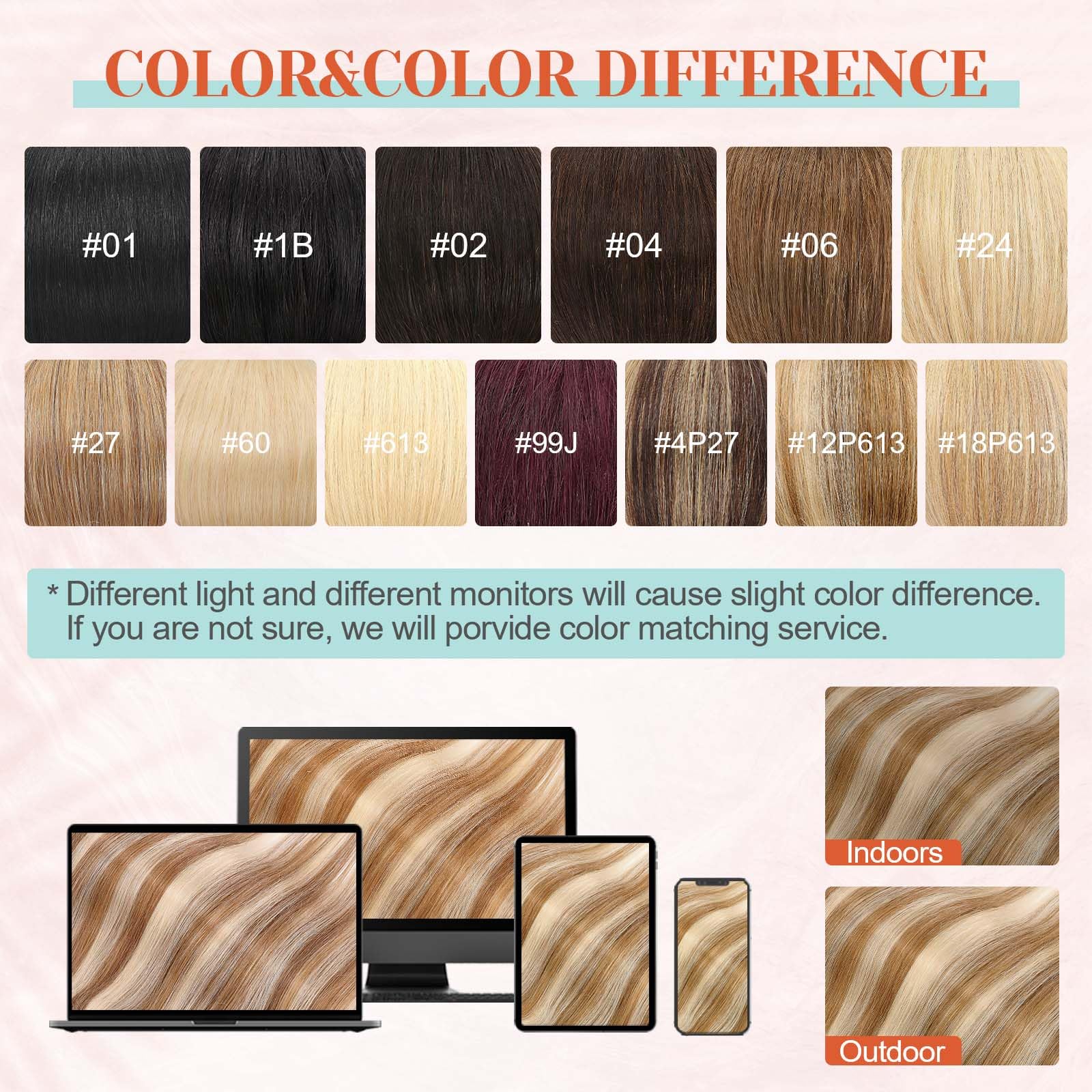 Benehair 18 Inch Halo Hair Extensions - 100% Real Human Hair with Invisible Wire for Women | Golden Brown & Bleach Blonde Highlights (#12P613) | Perfect for Weddings, Parties & Daily Styling