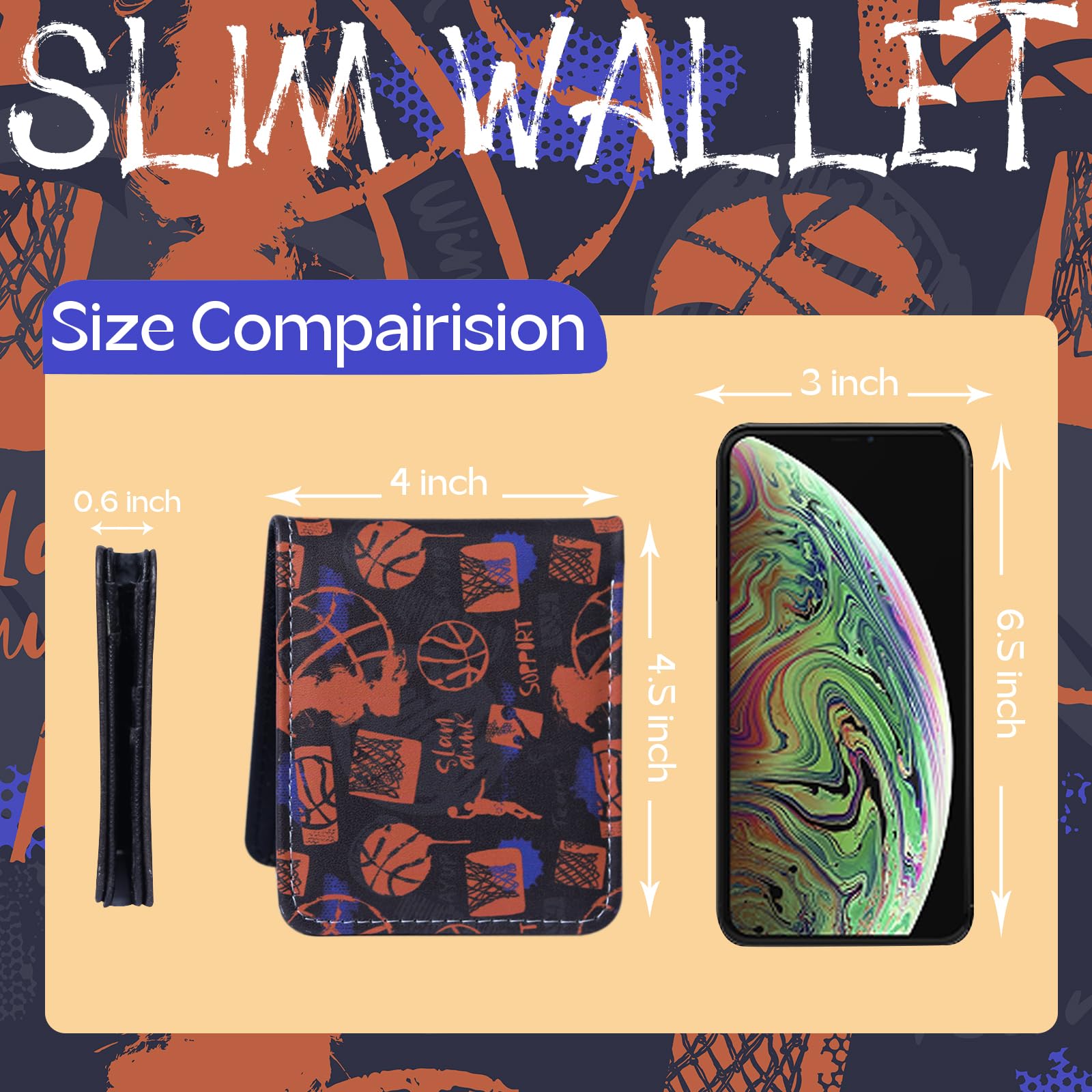 Premium Leather Gaming Wallet for Men & Teens - Slim Bi-Fold Game Card Holder with Coin Pocket - Perfect for Gamers, E-Sports Enthusiasts & Daily Use - Ideal for Carrying Credit Cards, IDs & Gaming Accessories (Game-Earphone Design)