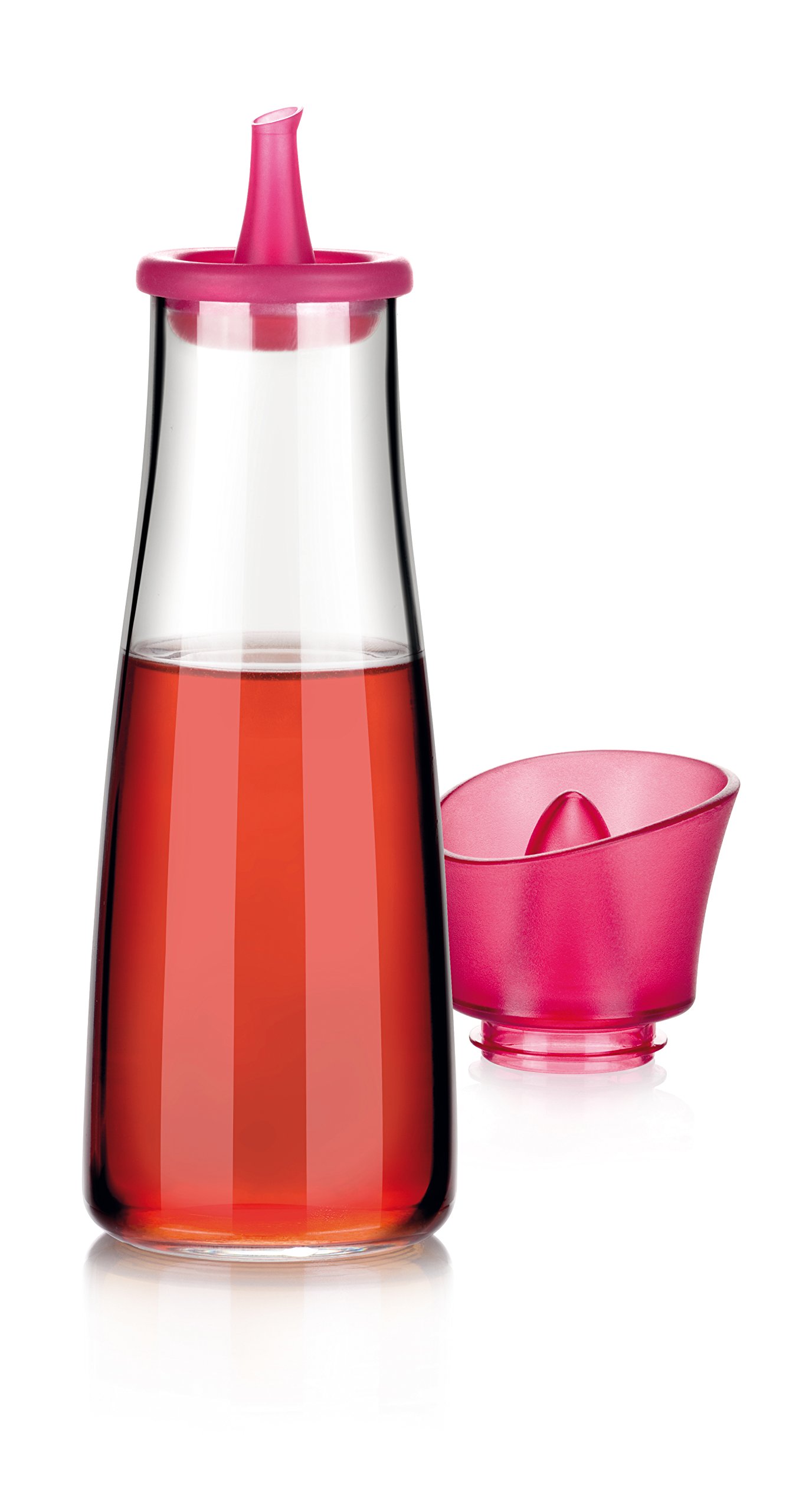 Premium Tescoma 8.5oz Vinegar Dispenser Bottle with No-Drip Spout - Perfect for Kitchen, Salad Dressing & Cooking Oil Storage
