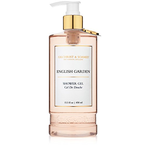 Gilchrist & Soames English Garden Collection Shower Gel & Body Wash - 15.5oz Luxury Bath & Shower Essential for Spa-Like Experience at Home