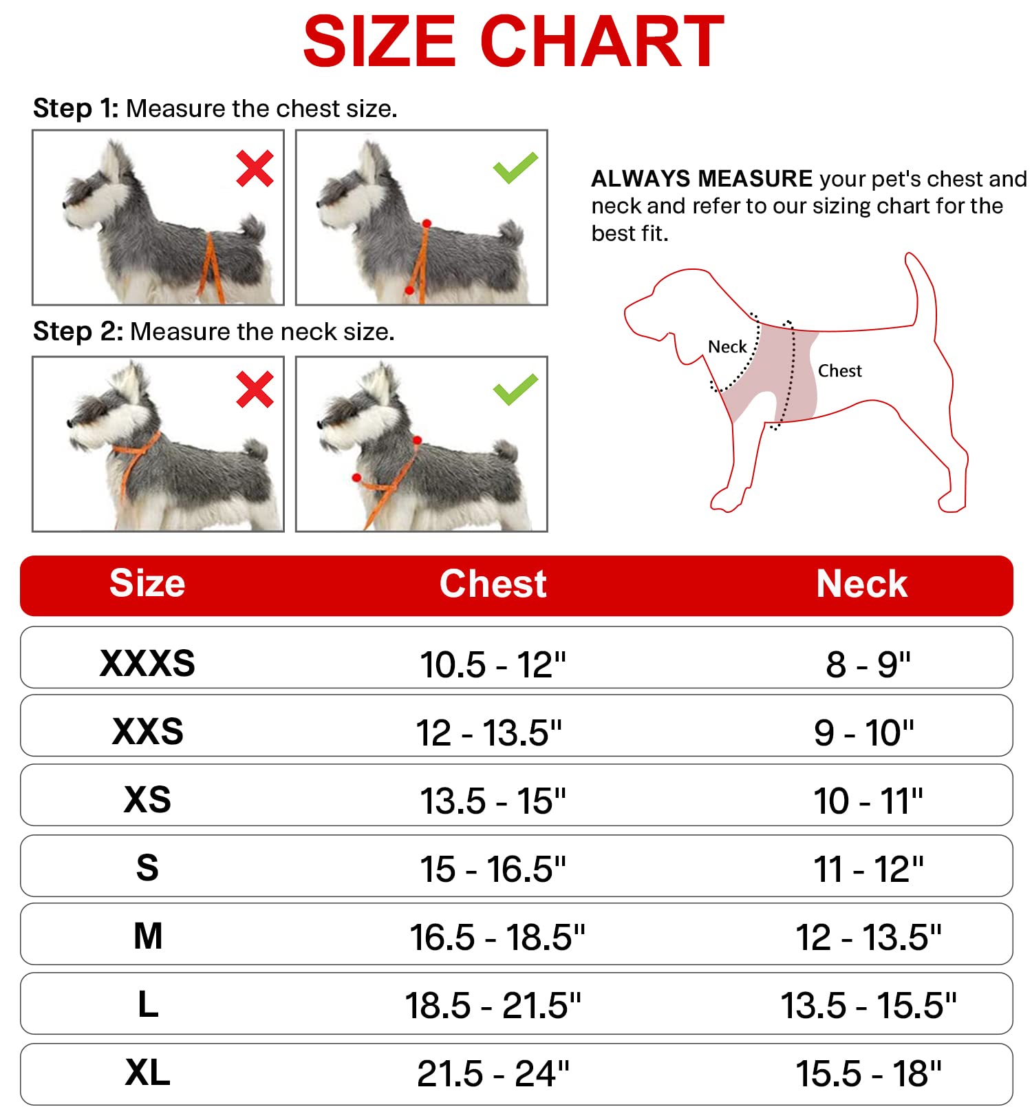 Joytale Small Dog Harness - Breathable Mesh Step-in Vest with Reflective Pads for Cats, Puppies & Extra Small Dogs (Red, XXS) - Perfect for Walking, Training & Outdoor Adventures