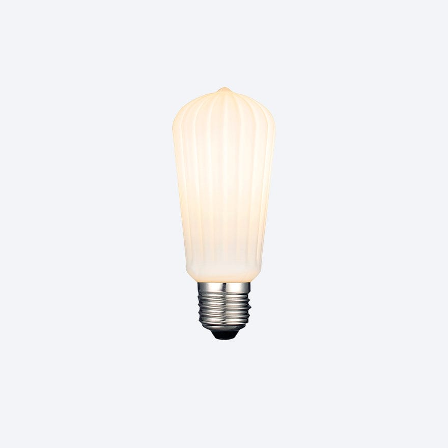 ST60 E27 LED Bulb 4W 3000K Warm White - Energy Efficient Light Bulb for Home, Office, and Restaurant Lighting