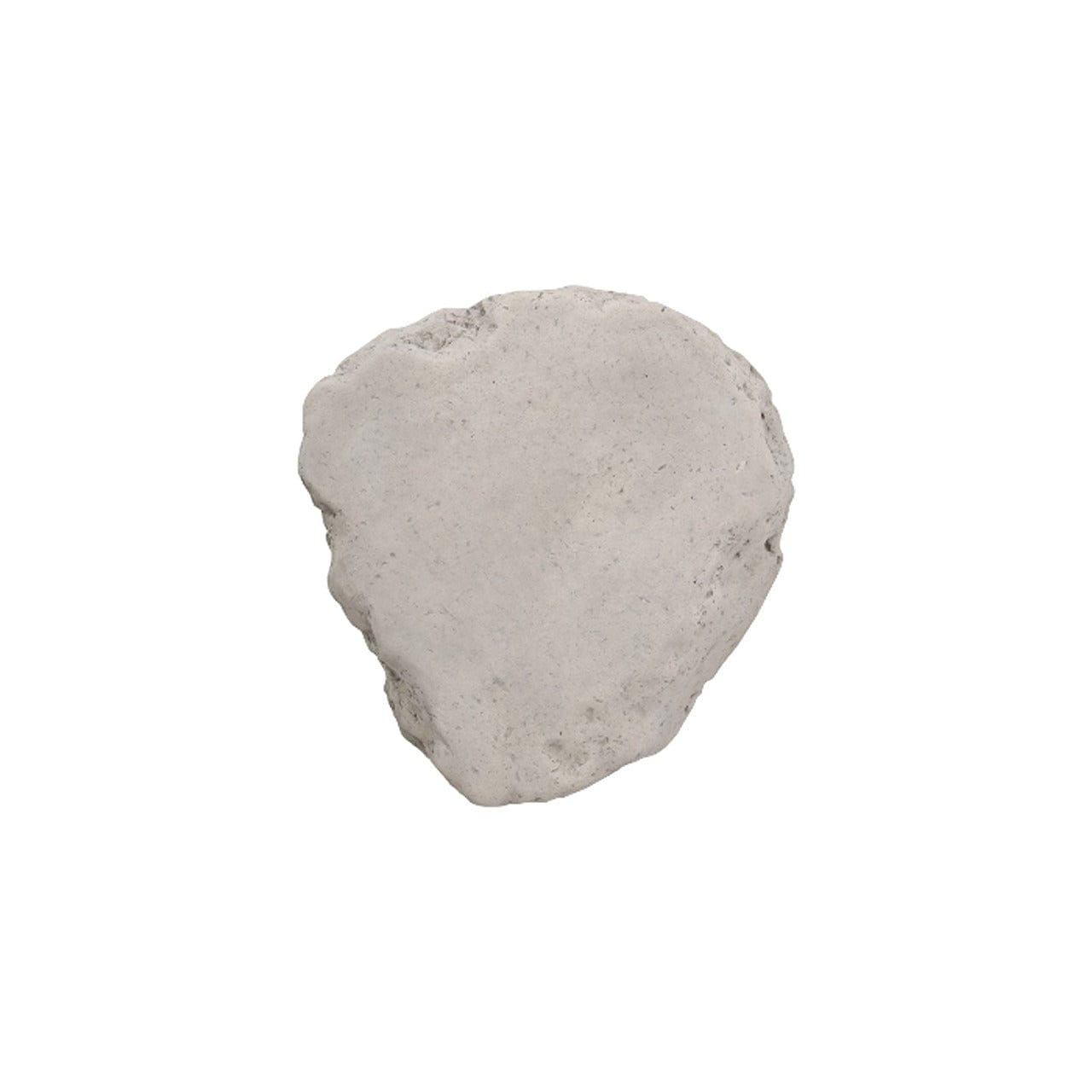 Natural Boulder Stone Pebble Coffee Table - Modern Concrete Side Table for Living Room, Patio & Outdoor Decor
