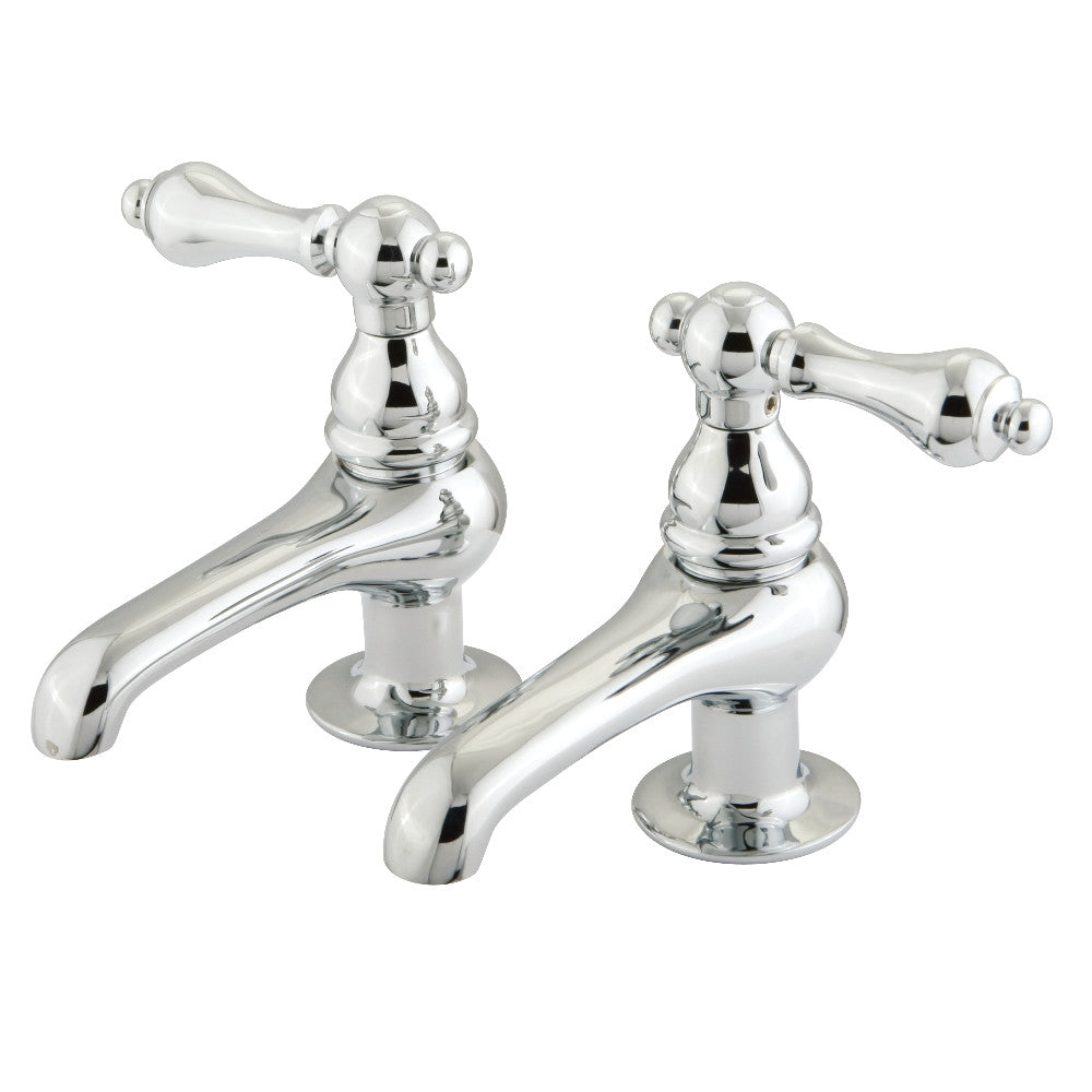 Kingston Brass CC2L1 Single Hole Bathroom Sink Faucet - Modern Chrome Finish for Vanity, Powder Room & Guest Bathroom