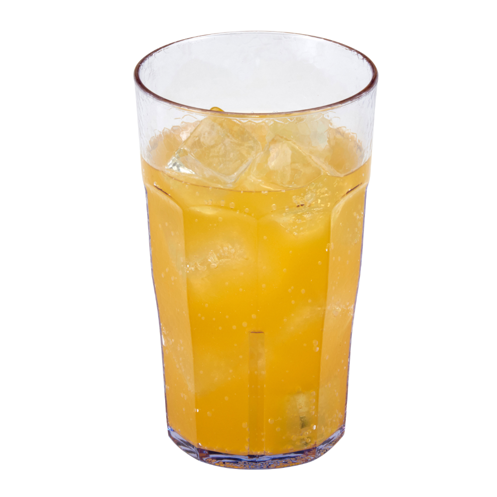 Cambro Laguna 22 Oz Clear Plastic Tumbler with Lid - BPA-Free Drinkware for Coffee, Tea & Cold Beverages - Perfect for Restaurants, Cafes & Office Use