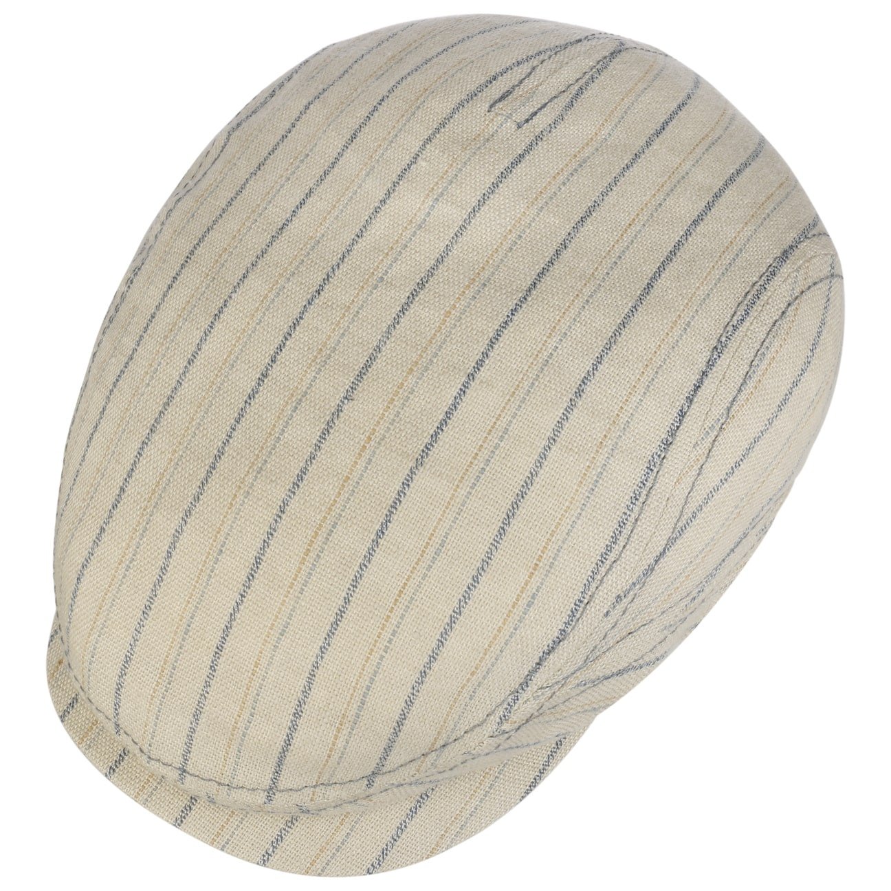Stetson Ledford Driver Linen Flat Cap - Classic Men's Summer Hat for Golf, Driving & Outdoor Activities