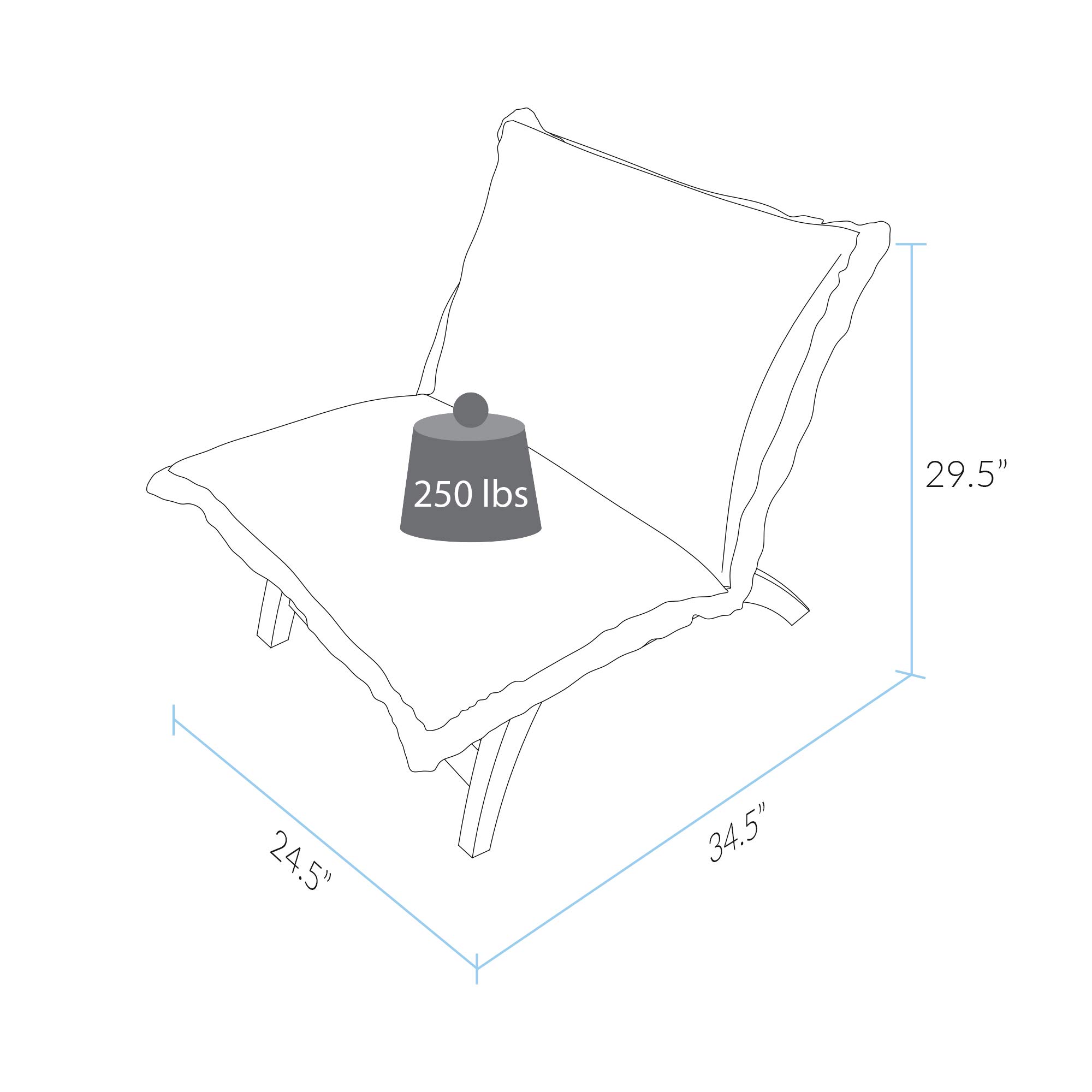 Casual Home Folding Lounger Chair - Espresso Brown Portable Recliner for Patio, Poolside, Beach & Indoor Relaxation | Comfortable Outdoor Lounge Chair with Cup Holder
