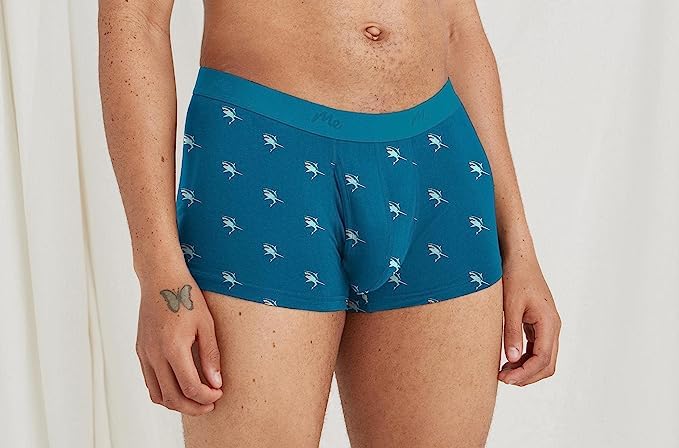 MeUndies Men's Stretch Cotton Underwear Trunks with Fly - Soft Breathable Boxer Briefs for Everyday Comfort - Amazon Exclusive Fabric - Perfect for Work, Gym & Lounge Wear