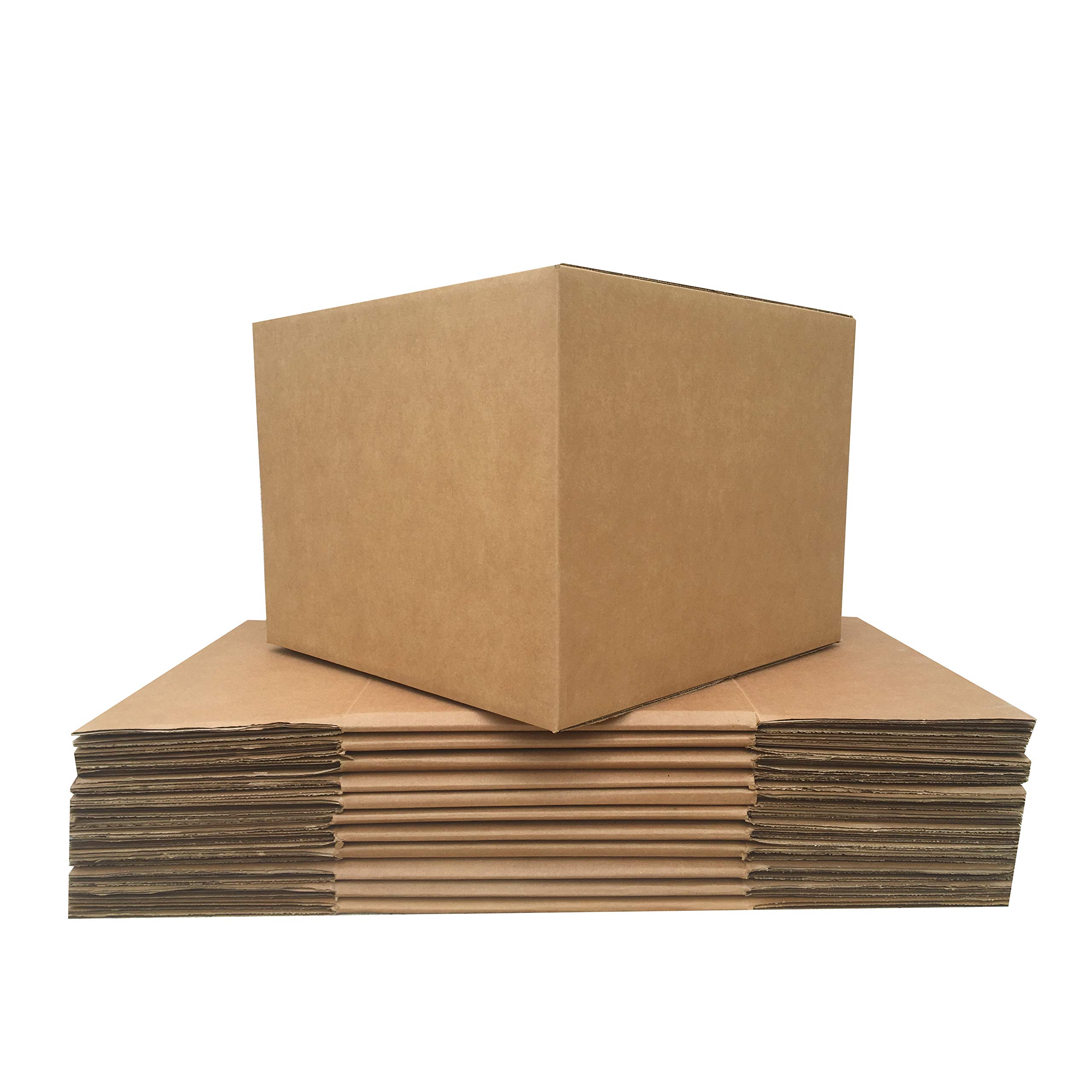 Amazon Basics Heavy Duty Cardboard Moving Boxes - 12 Pack Large (20