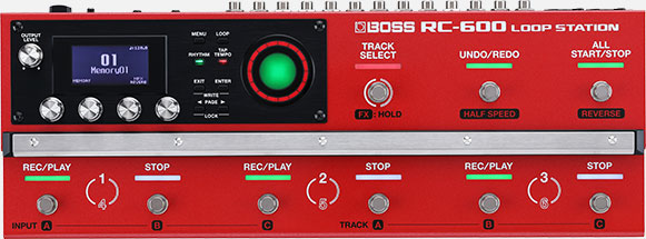 Boss RC-600 Loop Station | Professional Multi-Track Looper Pedal for Guitar & Live Performances | Perfect for Music Production, Live Shows & Studio Recording
