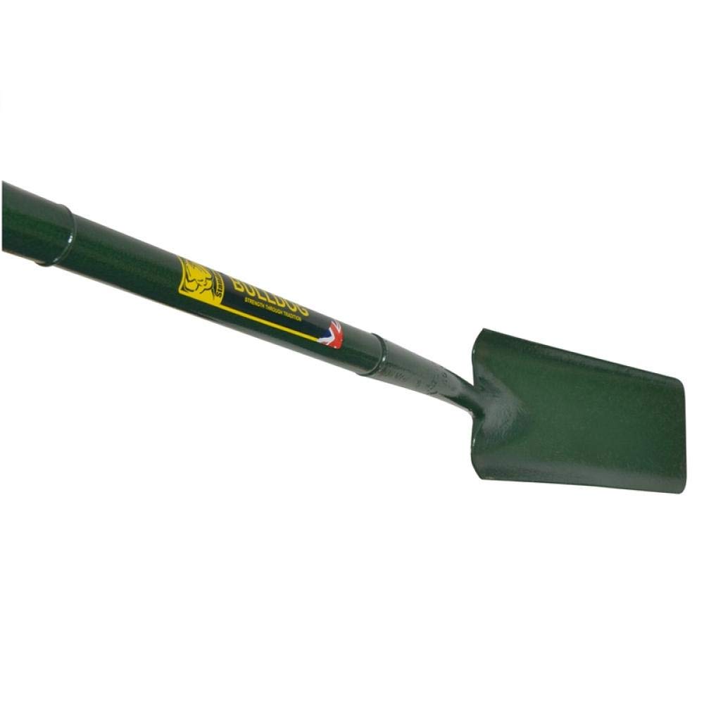 Bulldog 5CLAM All Steel Cable Laying Shovel - Heavy Duty Green Trenching Shovel for Underground Cable Installation & Landscaping Work