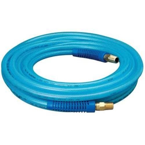 Amflo 12 25E 1/4 x 25' Non-Marring Polyurethane Air Hose - Durable Flexible Pneumatic Hose for Air Tools, Compressors & Industrial Applications