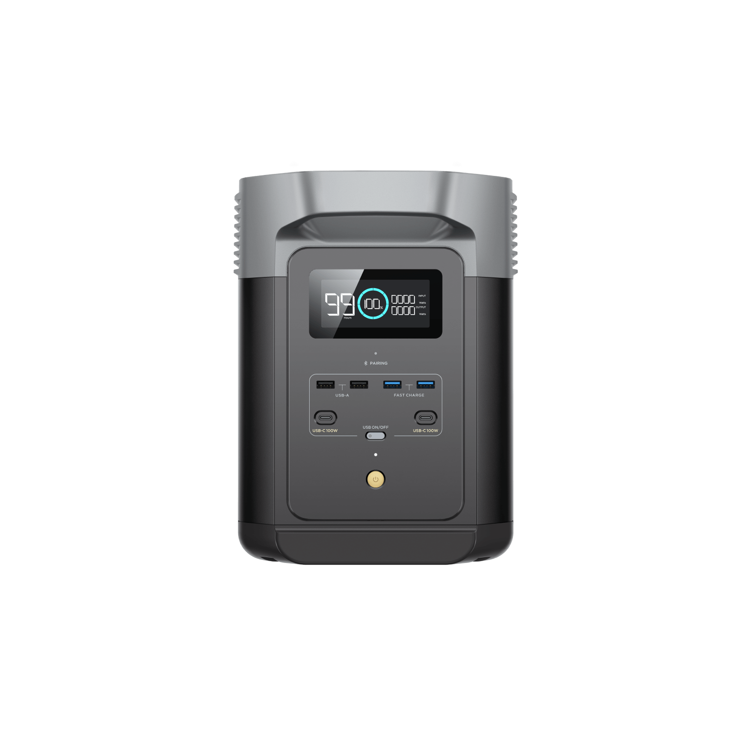 EcoFlow DELTA 2 Portable Power Station 1200W | 1024Wh Solar Generator for Camping, RV, Emergencies | Fast Charging, 6 AC Outlets, LiFePO4 Battery | Home Backup & Outdoor Power Supply