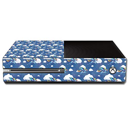 Rainbow Pegasus Vinyl Skin Decal for Microsoft Xbox One - Protective, Durable Custom Wrap Cover | Easy to Apply & Remove | Made in USA | Perfect for Gaming Setup & Personalization