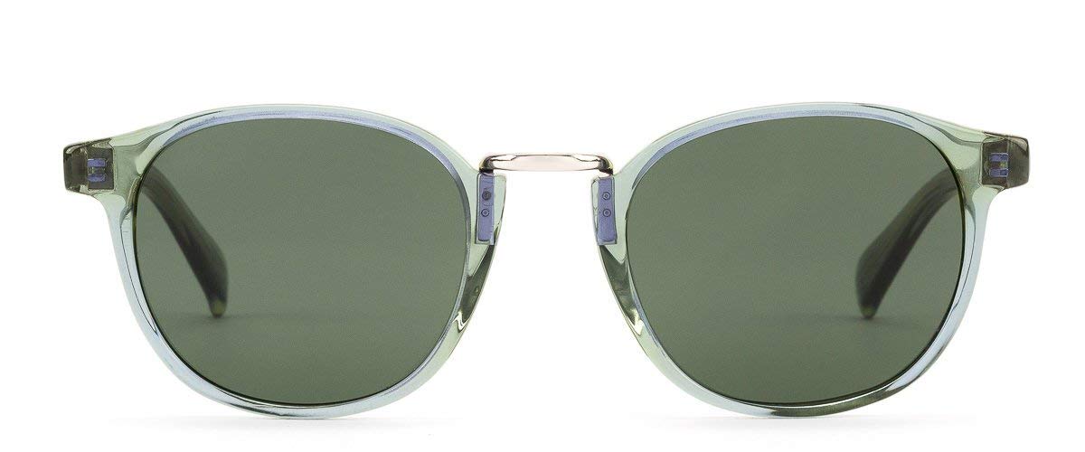 OTIS Eyewear A Day Late Round Unisex Sunglasses - UV Protection Polarized Lenses for Men & Women - Perfect for Driving, Beach, and Outdoor Activities