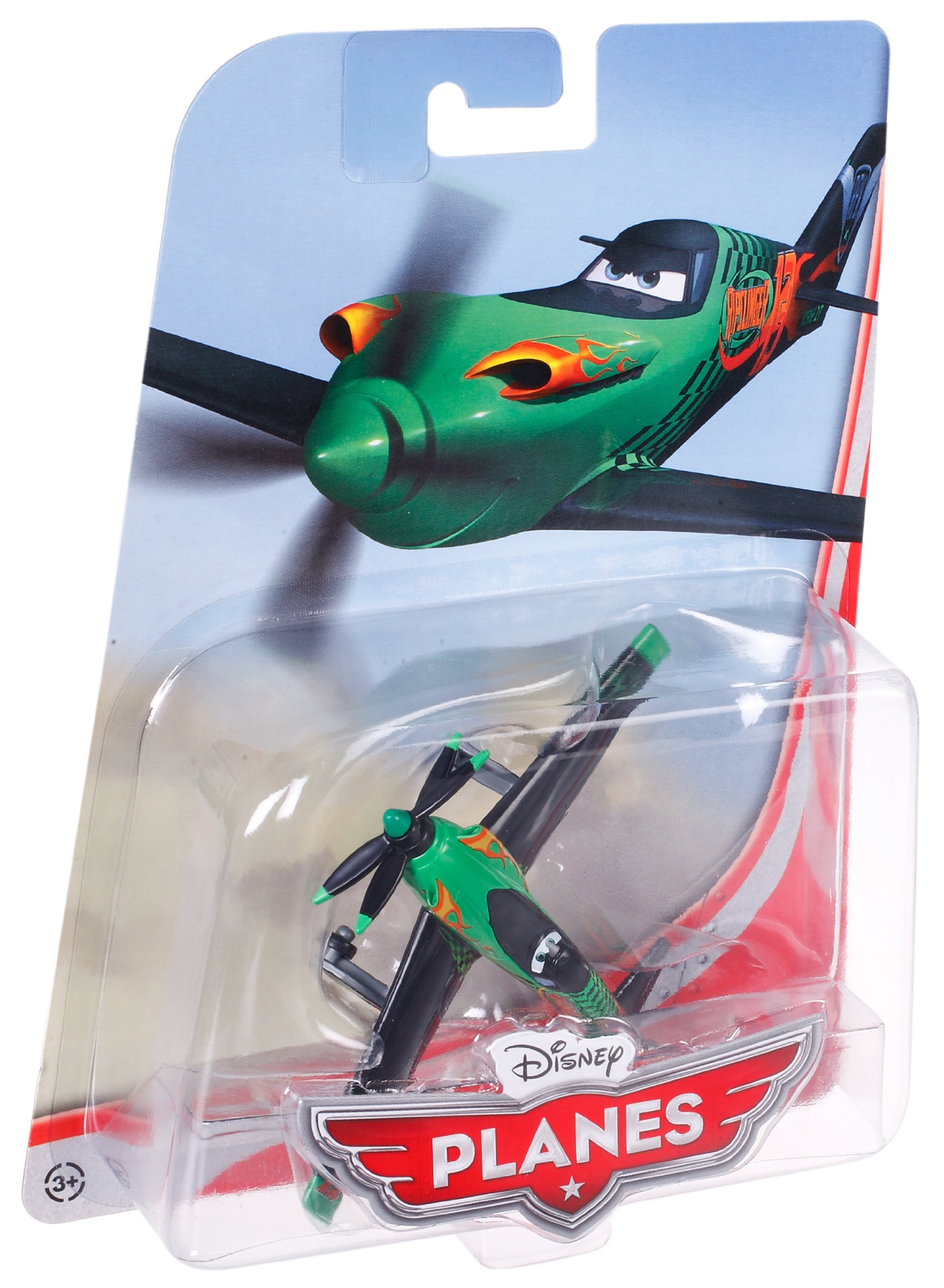 Mattel Disney Planes Ripslinger Diecast Toy Plane - Collectible Metal Aircraft Model for Kids & Disney Fans - Perfect for Playtime, Display & Gift Giving