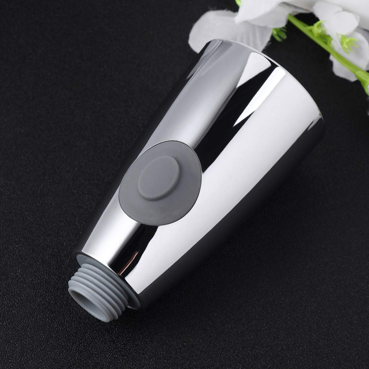 DOITOOL Pull Down Sprayer Head Faucet - Swivel Spray Head Adapter for Kitchen Sink, Movable Tap Head Replacement with Aerator - Perfect for Dish Washing, Food Prep & Cleaning Vegetables