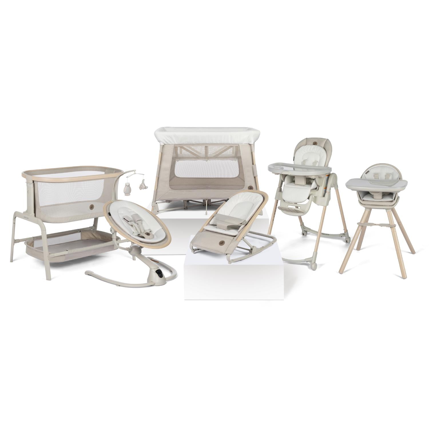Maxi Cosi Kori Rocker - Lightweight Baby Rocker with Adjustable Recline & Vibration - Perfect for Nursery, Travel & Soothing Newborns