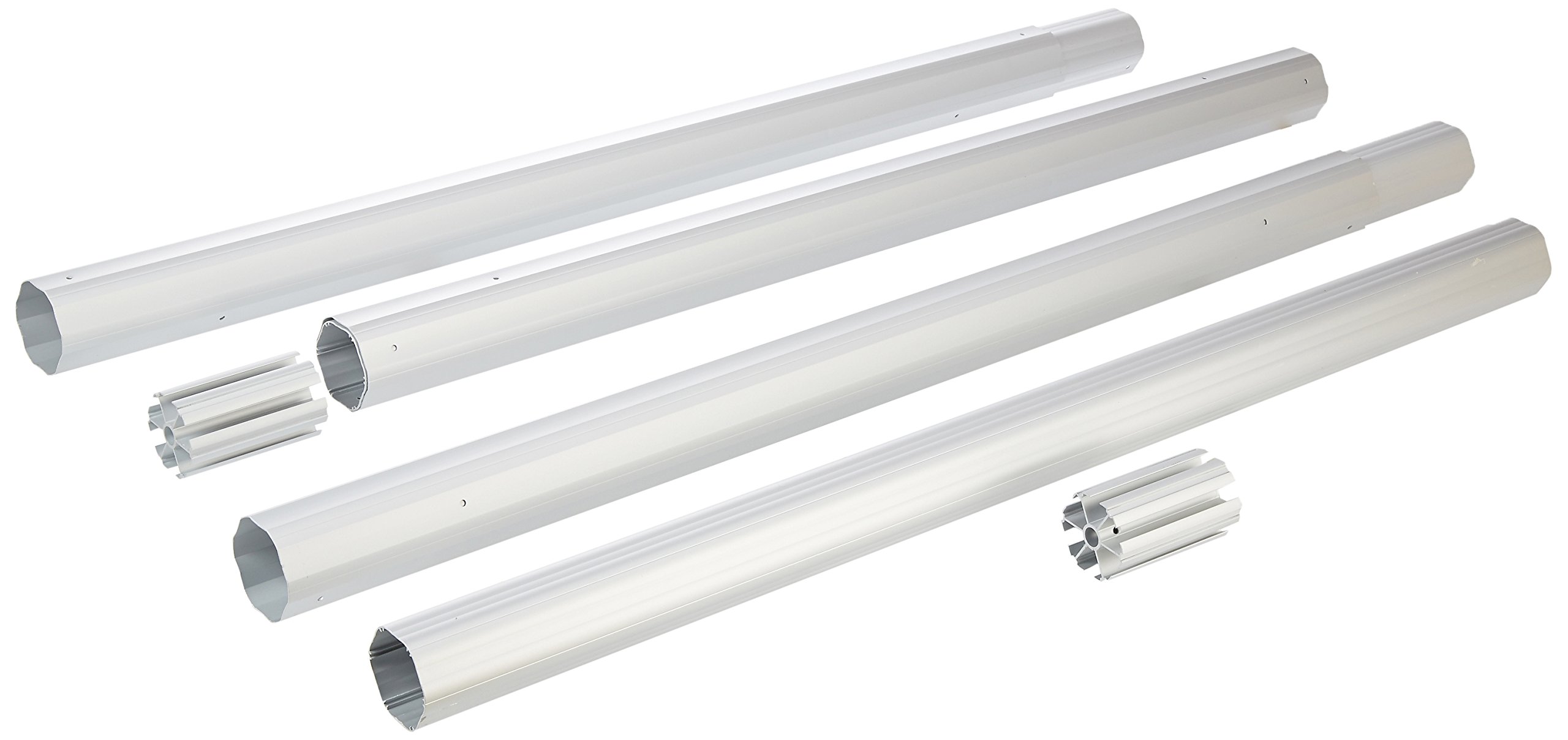 GLI 55-2804WH-TK Whirlwind Above Ground Pool Cleaning Tube Kit with 4-Inch by 28-Feet Poles - Perfect for Quick and Easy Pool Maintenance | Ideal for In-Ground and Above Ground Pools
