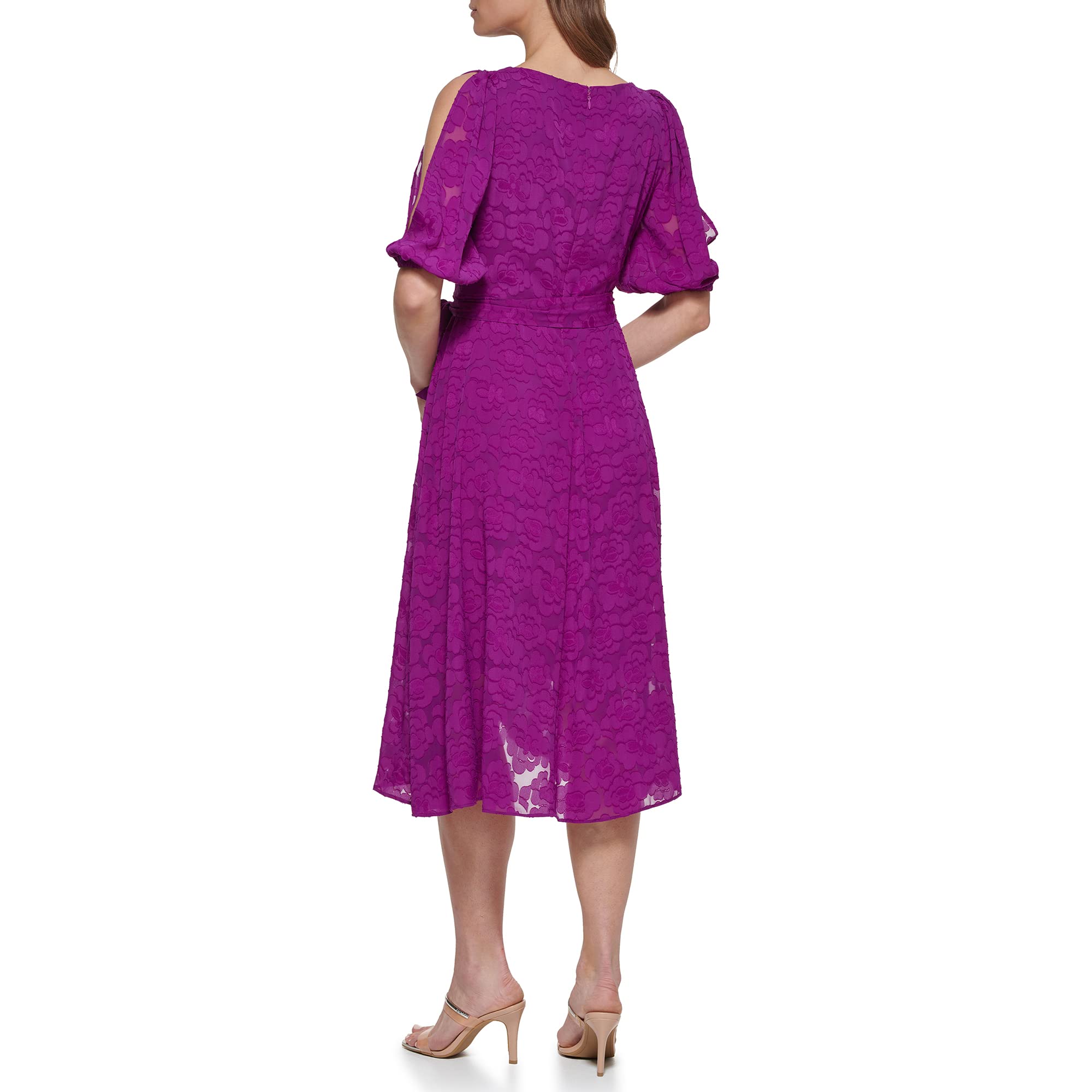 DKNY Women's Asymmetrical Wrap Dress for Work & Evening