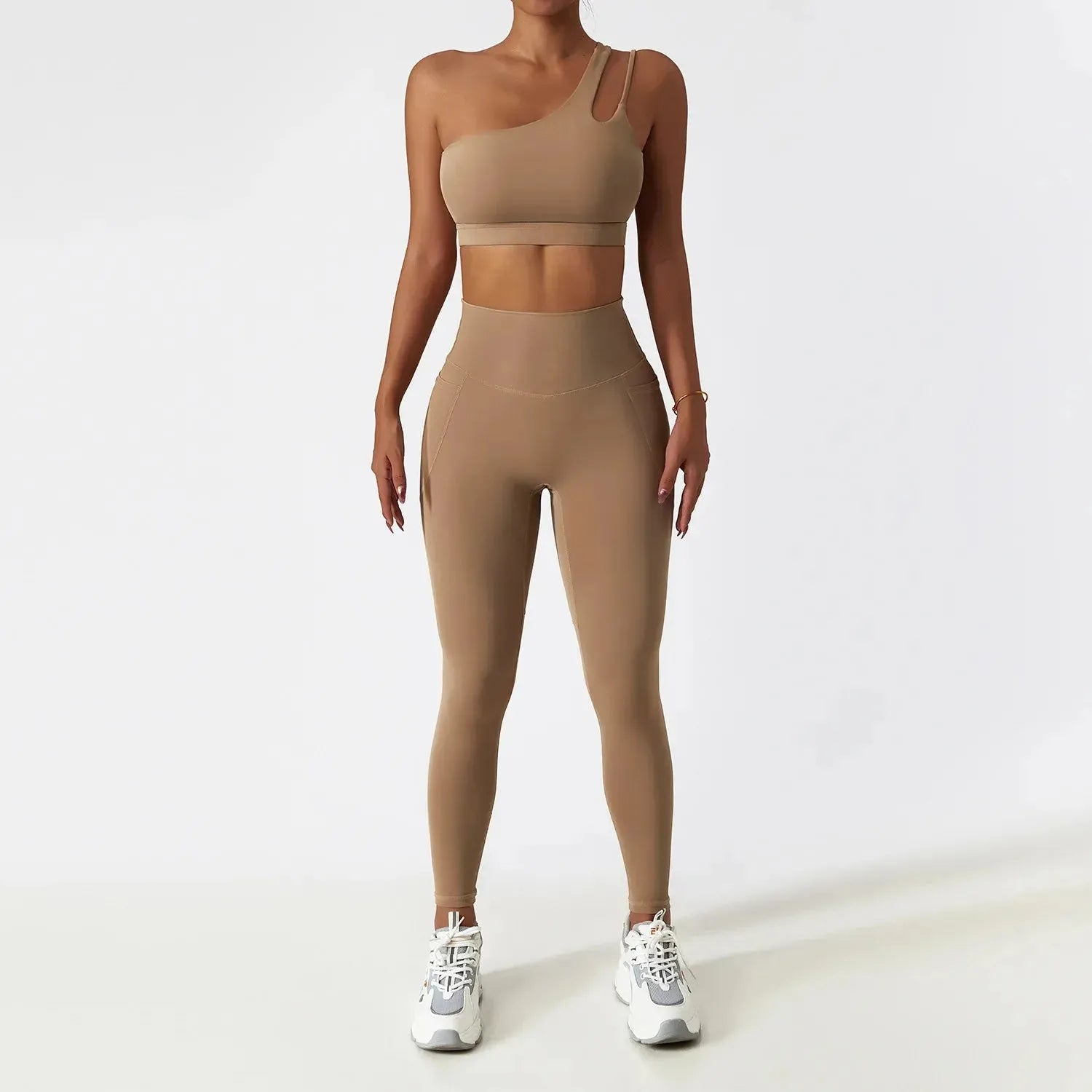 2PCS Seamless Women's Workout Sets - Yoga Tracksuit, Gym Clothes & Athletic Wear with High Waist Leggings & Sports Bra - Perfect for Yoga, Running, Gym Training & Casual Wear