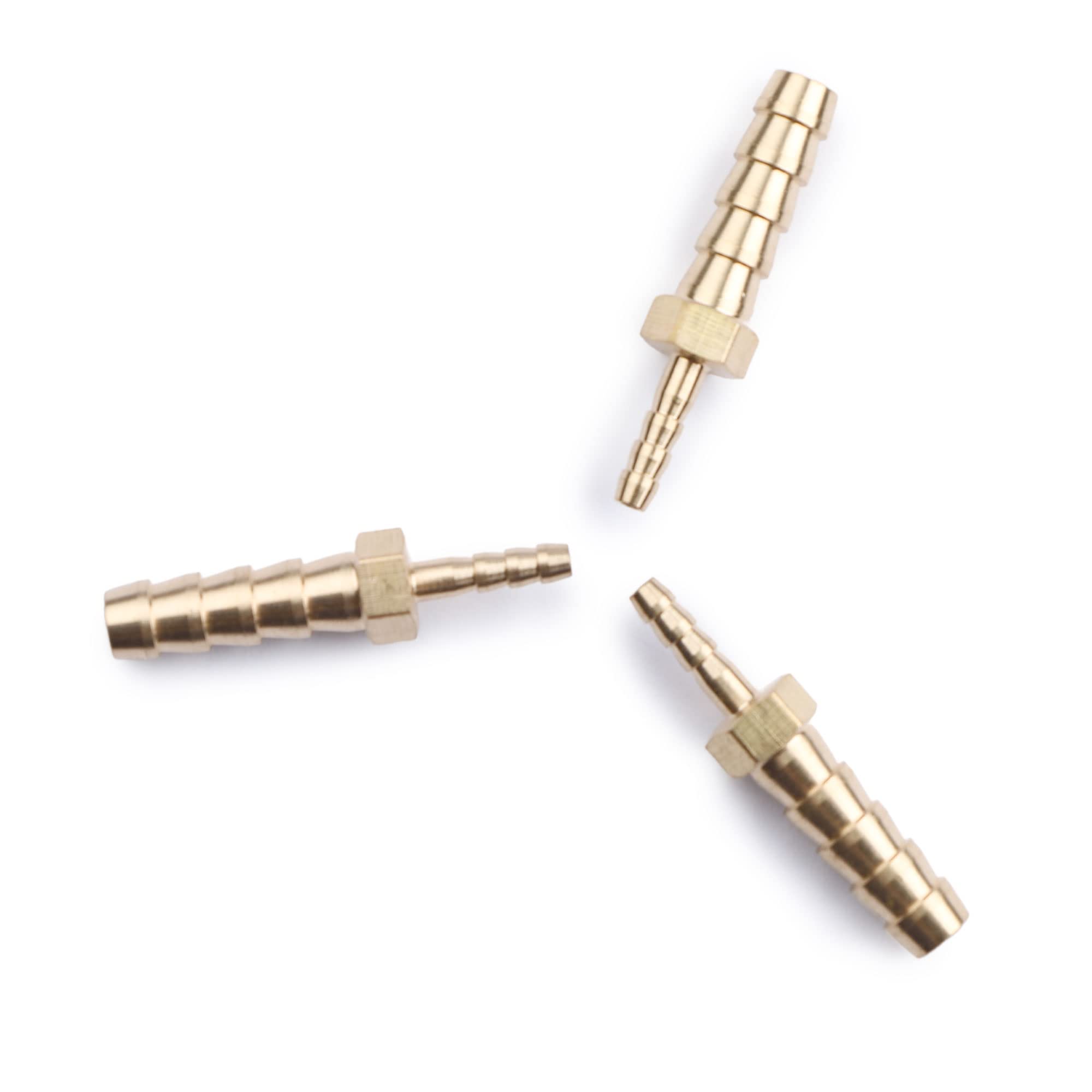 Solid Brass Hose Barb Reducer Kit - 1/4
