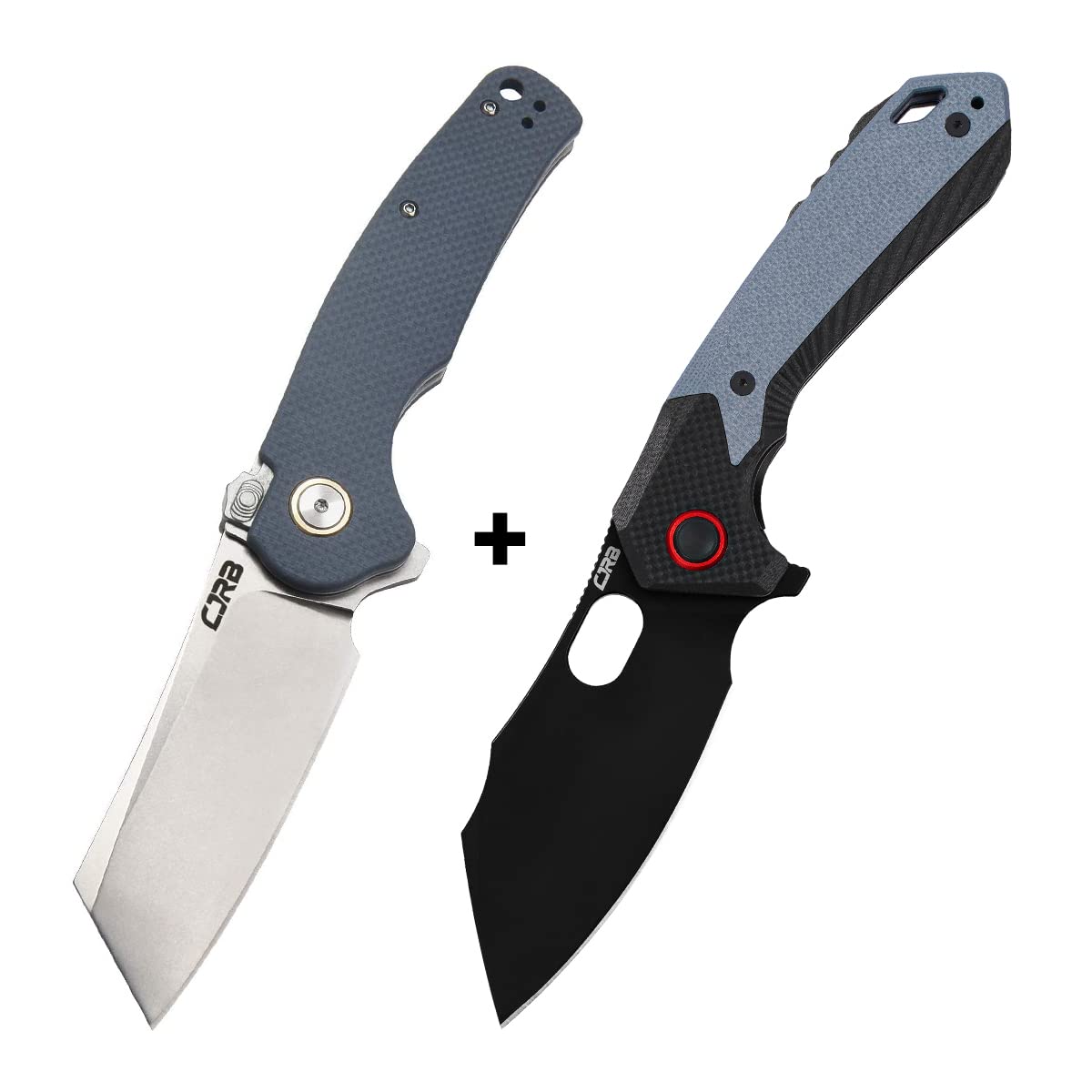 CJRB Crag Folding Knife with Caldera Blue EDC Companion - Premium Pocket Knife for Outdoor, Camping, Hiking & Everyday Carry (EDC)