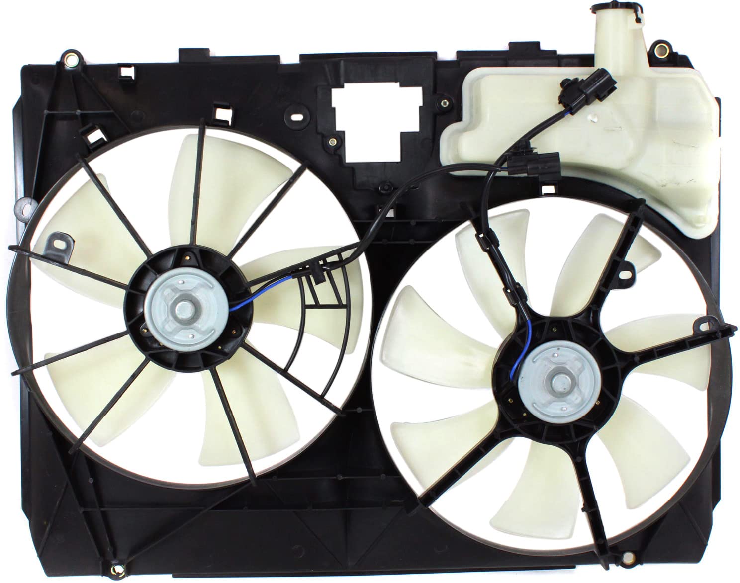 Evan Fischer Cooling Fan Assembly Compatible with 2004-2005 Toyota Sienna - TO3115134 | Replacement Radiator Cooling Fan for Engine Overheating Protection | Perfect for Summer Driving & Heavy Traffic Conditions