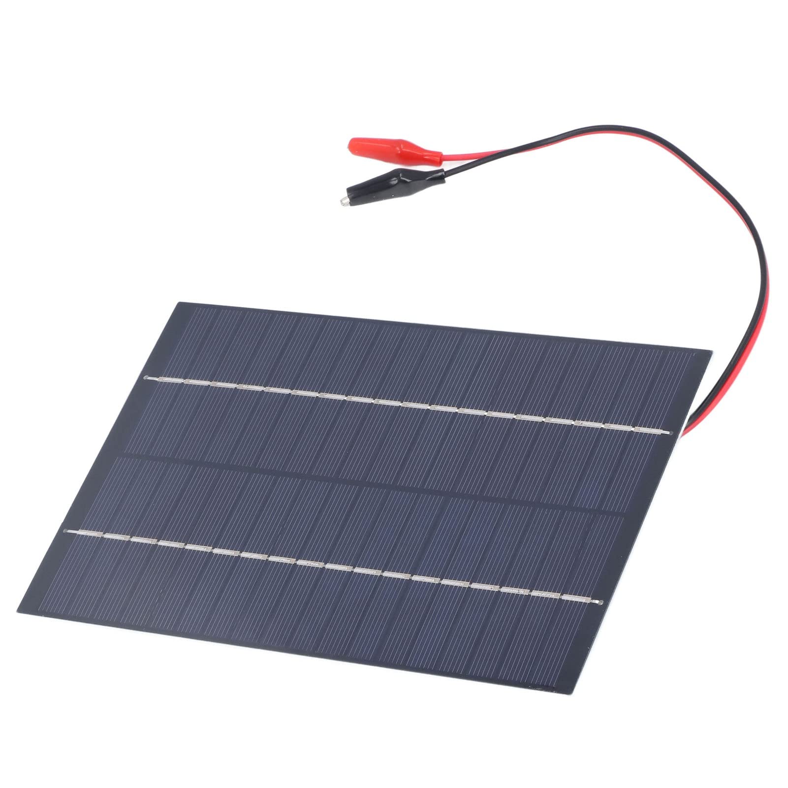 EXCLUZO 4.2W Portable Solar Panel with 0-230mA Output - Mini Solar Charger for Home Lighting, Solar Water Pumps & Outdoor Power - Perfect for Camping, Emergency Backup & Off-Grid Applications