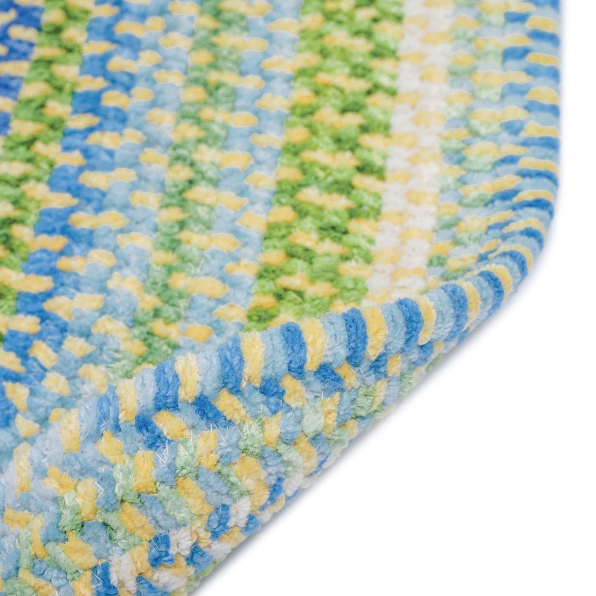 Capel Rugs Waterway Round Braided Area Rug 5'6