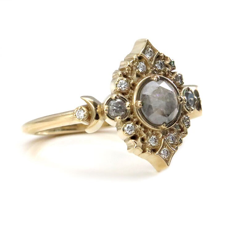 Customizable Galaxie Engagement Ring Setting - Build Your Own Unique Diamond Ring for Proposals & Weddings