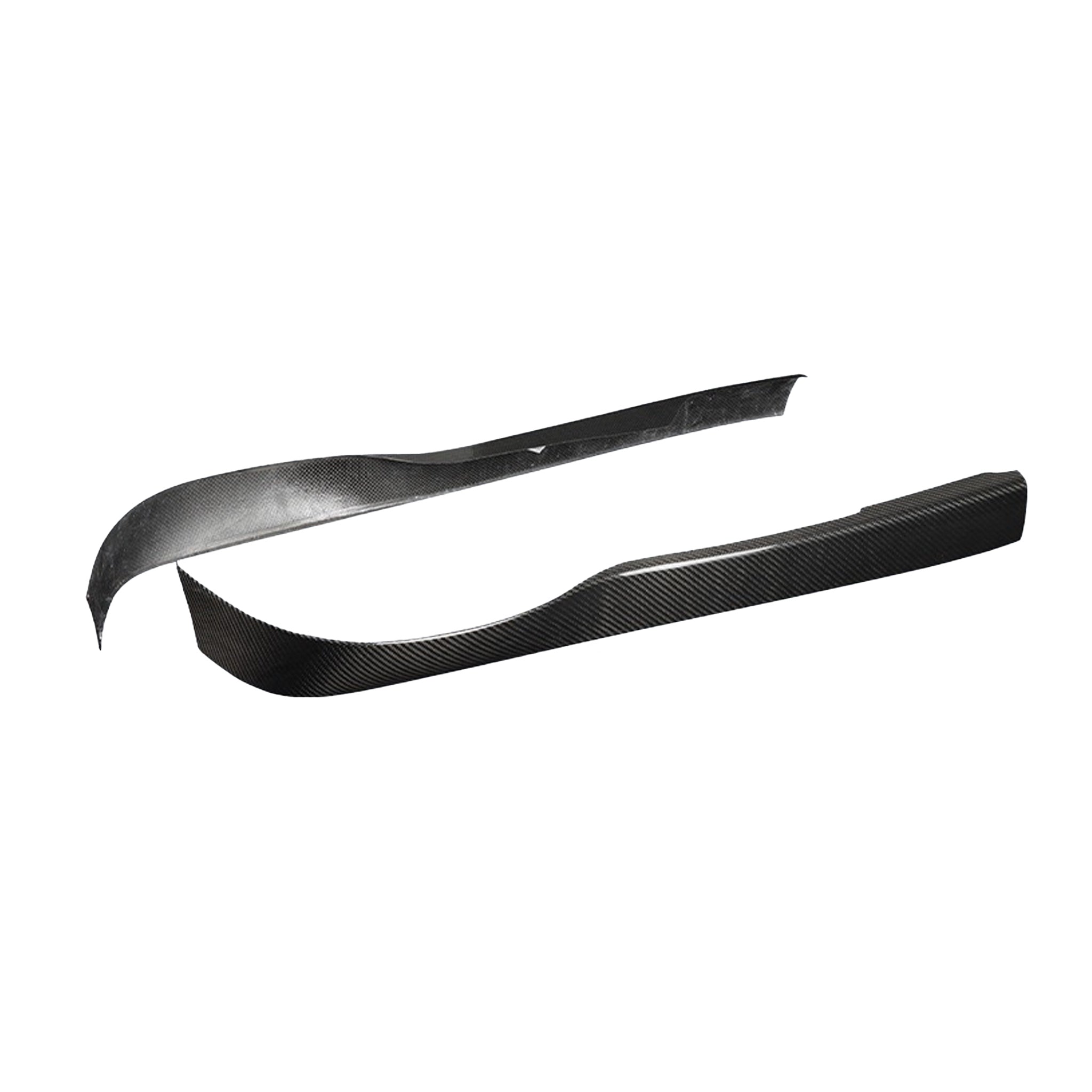 Premium Real Carbon Fiber Rear Trunk Side Trim Cover for Tesla Model X - Durable & Stylish Exterior Upgrade for Enhanced Protection & Luxury Look