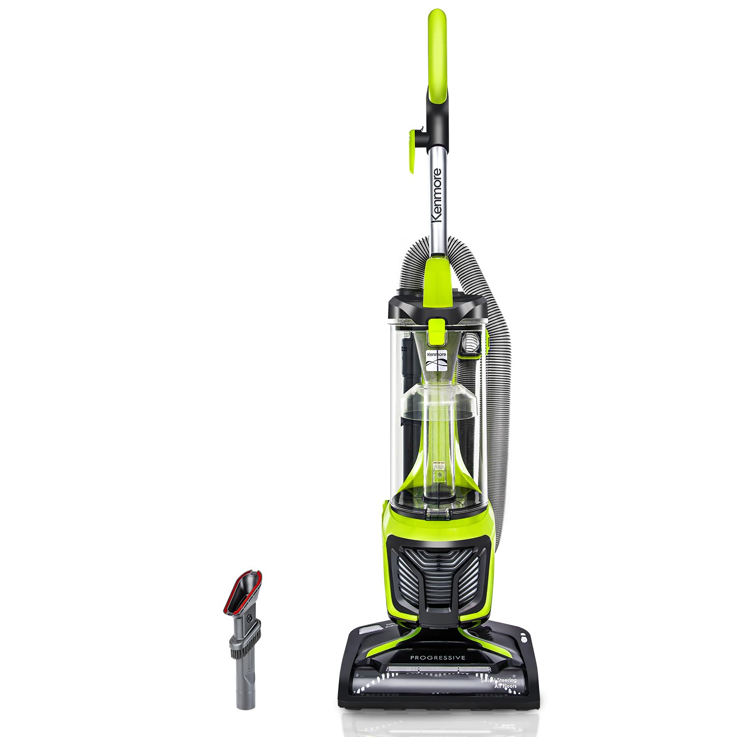 Kenmore DU2001 Bagless Upright Vacuum Cleaner - Powerful 2-Motor System, XL Dust Cup, 3-in-1 Combo Tool - Ideal for Deep Cleaning Carpets, Hard Floors & Pet Hair Removal in Homes & Offices