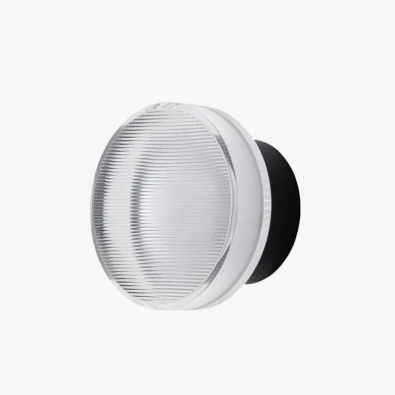 Modern White Frosted Glass Recessed Wall Light - Sleek LED Fixture for Bedroom, Living Room, Hallway & Staircase Lighting