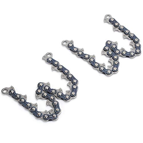 Fdit Stainless Steel Trimmer Head Chain Replacement for Garden Lawn Mower & Brush Cutter - Durable Lawn Mower Replacement Parts for Professional Landscaping & Yard Maintenance