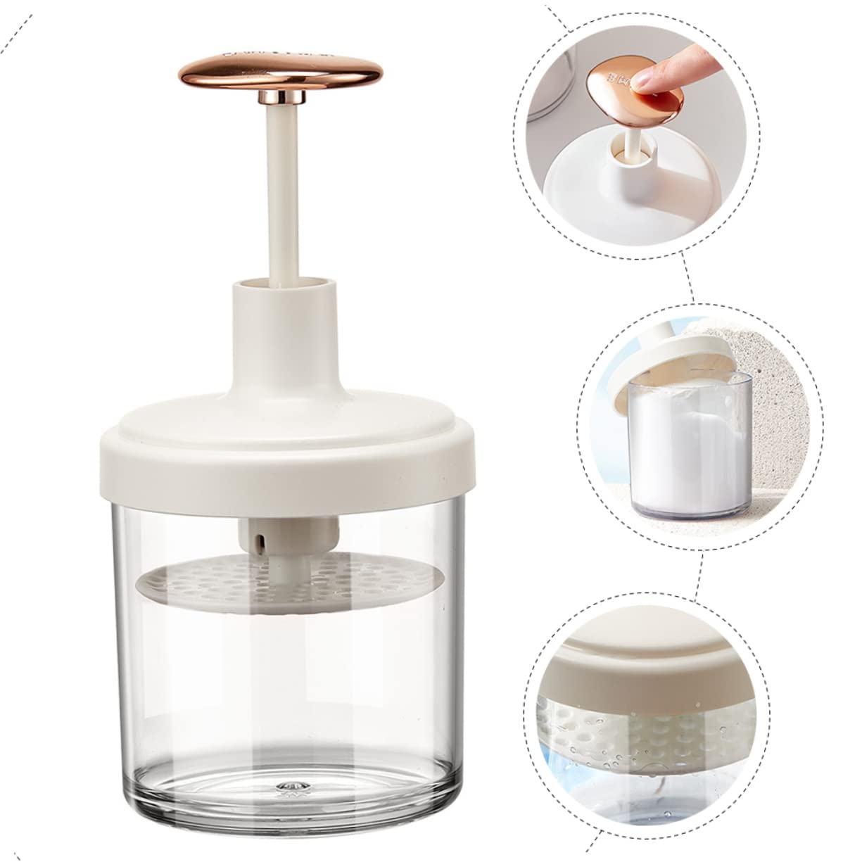 CANIGHT Upgrade Your Skincare Routine - Facial Cleansing Foam Maker with Bubbler Technology | Portable Foaming Cup for Travel & Daily Face Cleansing | Perfect for On-the-Go Skincare & Deep Pore Cleaning