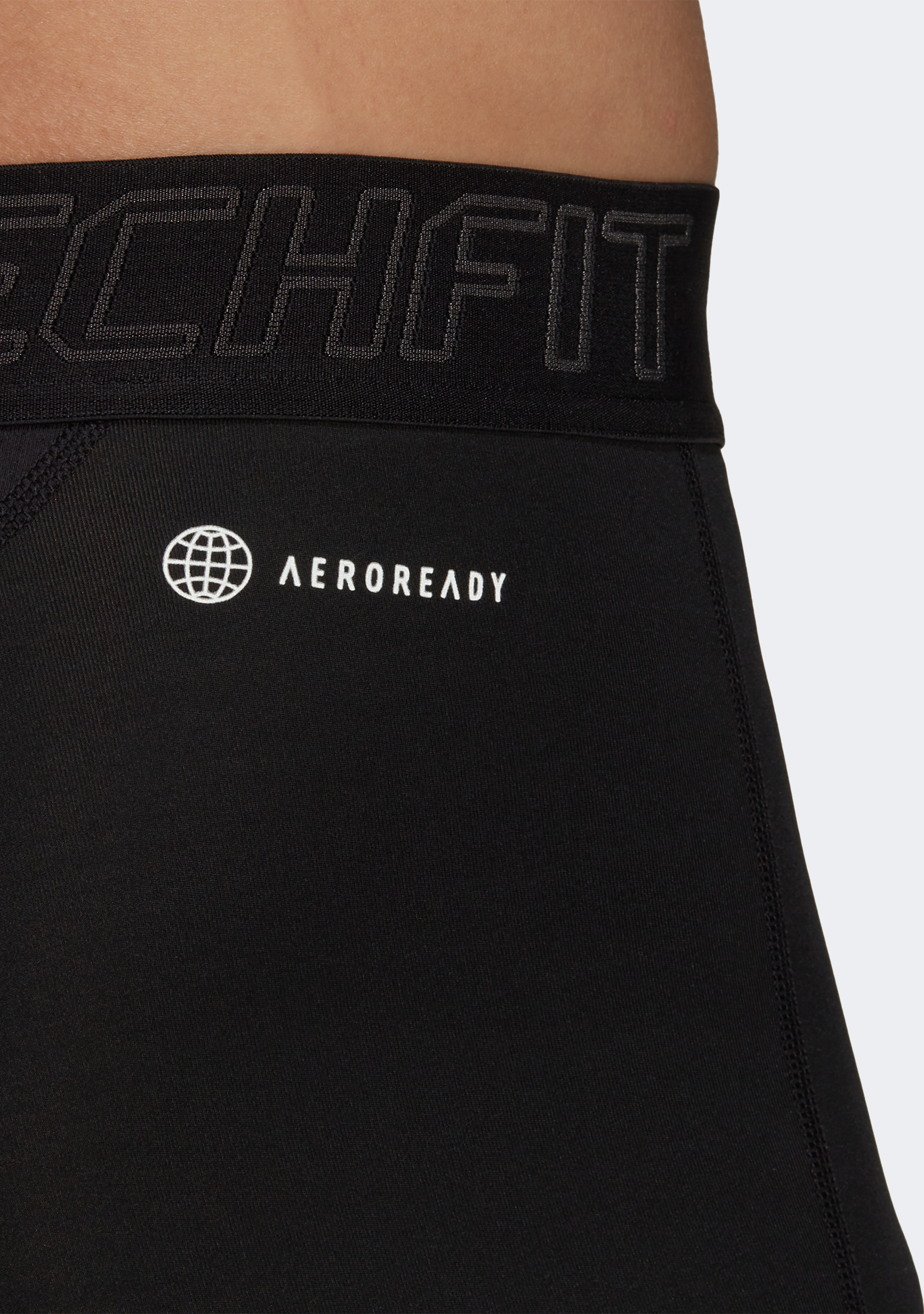 Adidas Men's TechFit Long Tight - Compression Workout Pants for Running, Gym & Training - Moisture Wicking & Breathable Performance Leggings