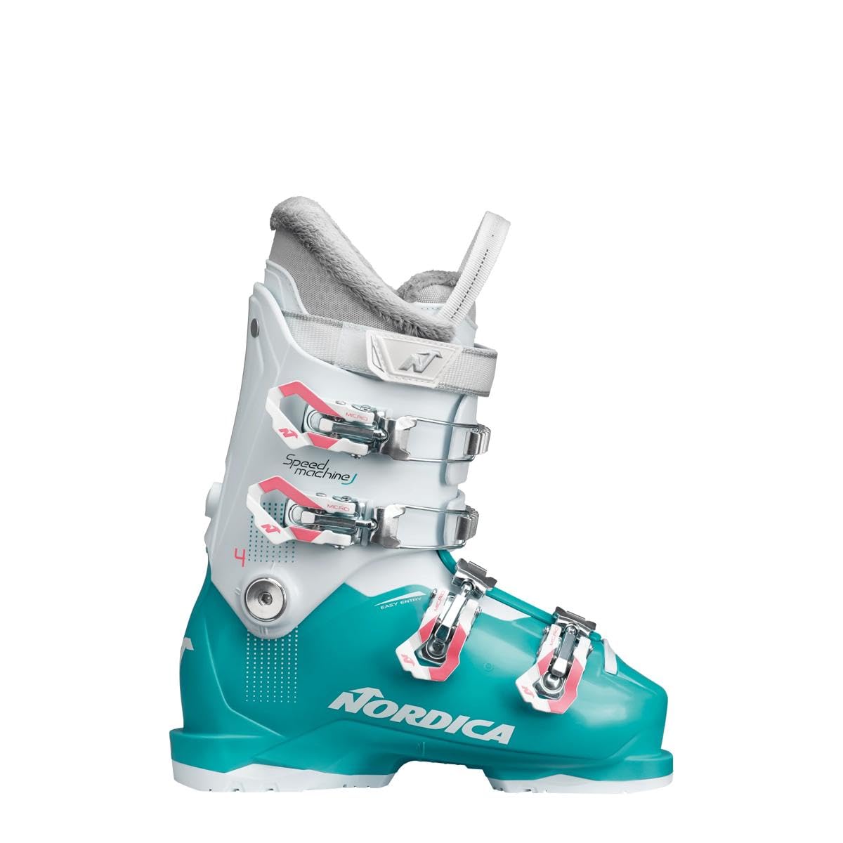 Nordica Speedmachine J4 Kids Alpine Ski Boots - High-Performance Skiing Boots for Young Athletes | Perfect for Downhill Racing & Freestyle Skiing