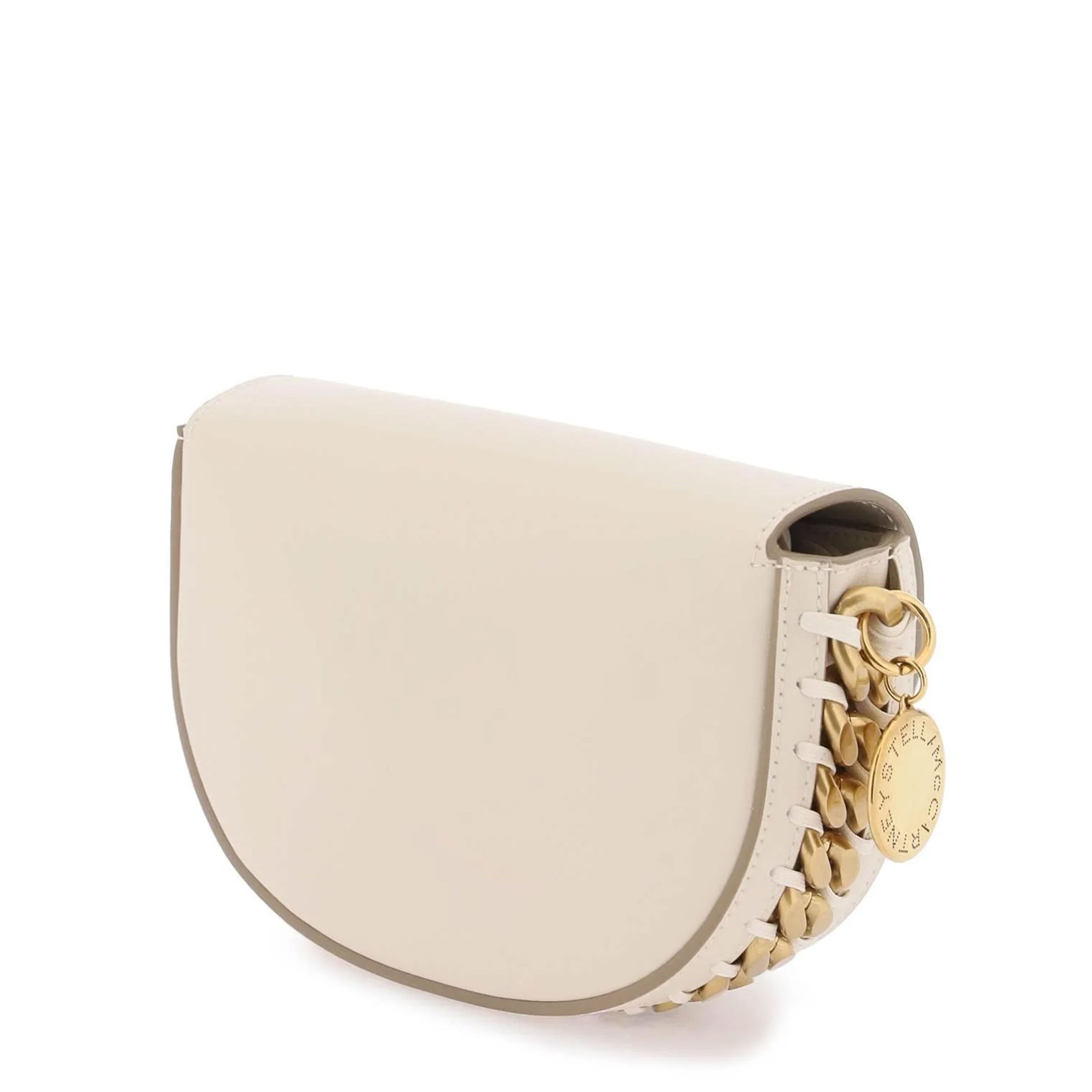Frayme Small Flap Bag Alter Mat - White Leather Crossbody Purse Insert Organizer for Women | Perfect for Travel, Work & Daily Use