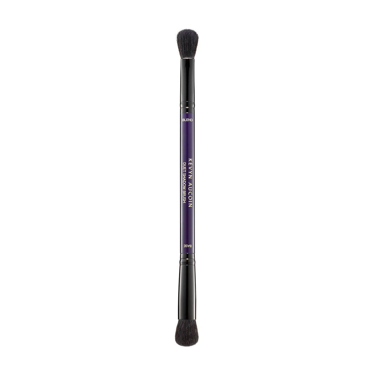 Professional Duet Shadow Brush - Dual-Ended Eyeshadow Blending & Smudging Brush for Makeup Artists & Beginners | Perfect for Contouring, Smokey Eyes & Everyday Makeup Looks