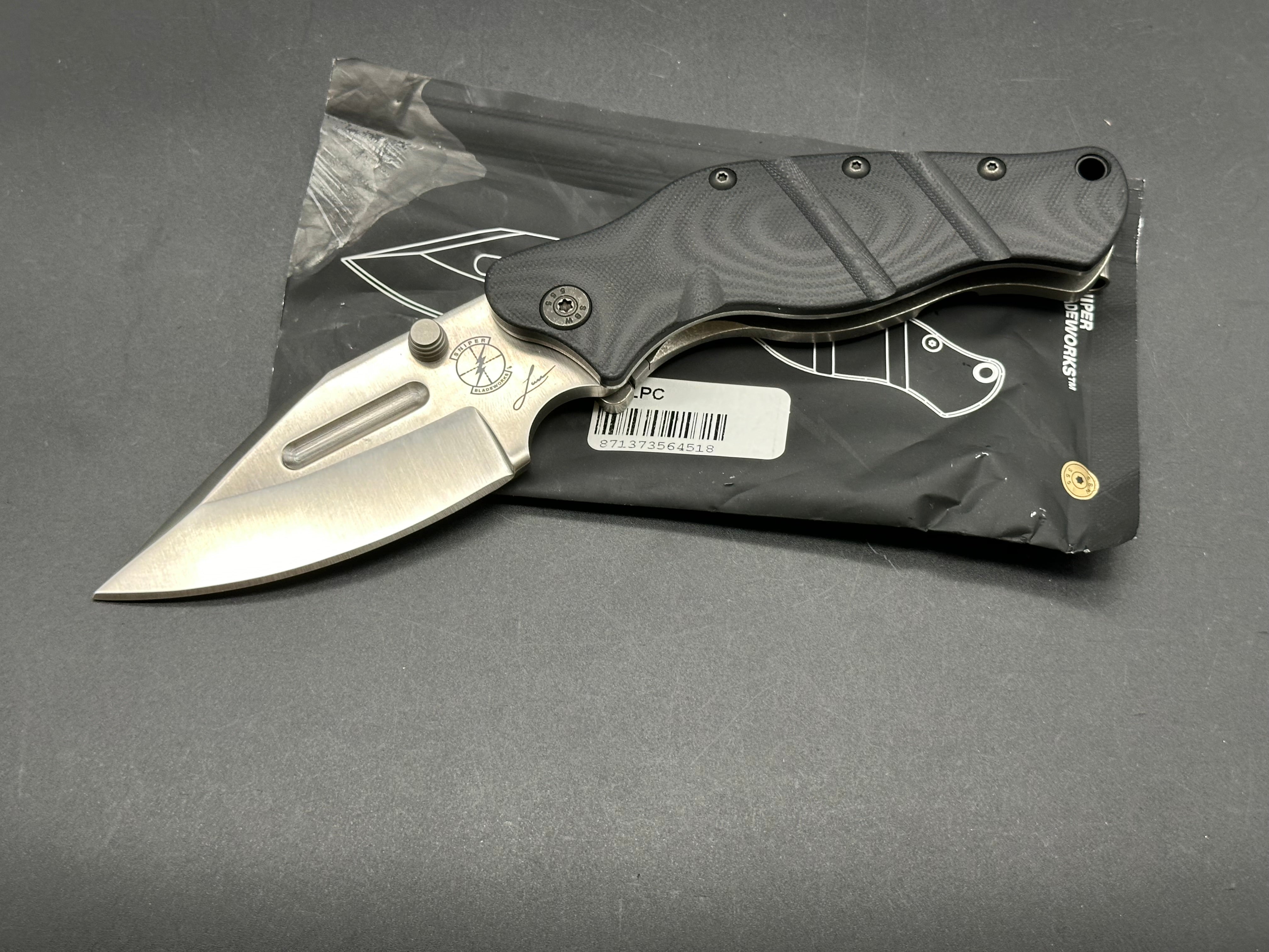 Sniper Blade Works LPC (Lynch Clip) - Tactical Knife Clip for EDC, Outdoor Survival & Everyday Carry Accessories