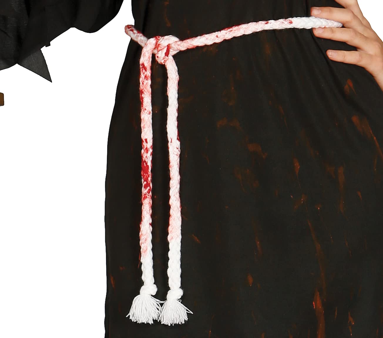 Guirca Adult Nun Zombie Halloween Costume - Large Size | Scary Nun Outfit for Halloween Parties, Cosplay & Horror Events