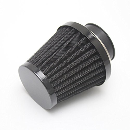 60mm Black Air Filter Cleaner for Honda Kawasaki Yamaha Suzuki Dirt Bike Scooter & Motorcycle - Off-Road Touring & Adventure Riding Air Filter Maintenance