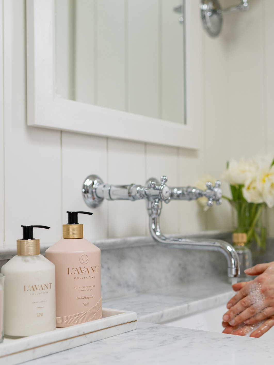 Moisturizing Hand Lotion & Gentle Hand Soap Set - Hydrating Skincare Duo for Dry Hands | Perfect for Home, Office & Travel Use