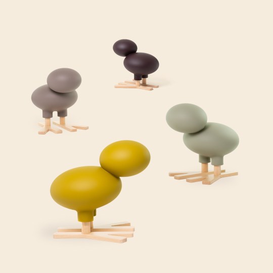 Magis Happy Bird - Modern Sculptural Bird Chair for Indoor & Outdoor Decor - Perfect for Living Room, Garden, and Patio