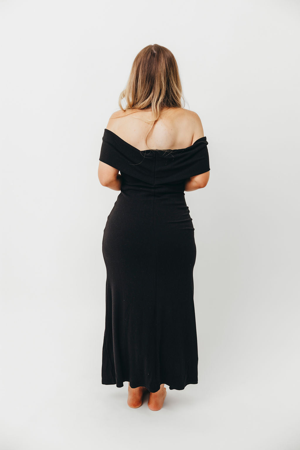 Monroe Maxi Dress in Black - Bump Friendly Maternity Dress for Women | Comfortable & Stylish for Pregnancy, Nursing, and Everyday Wear