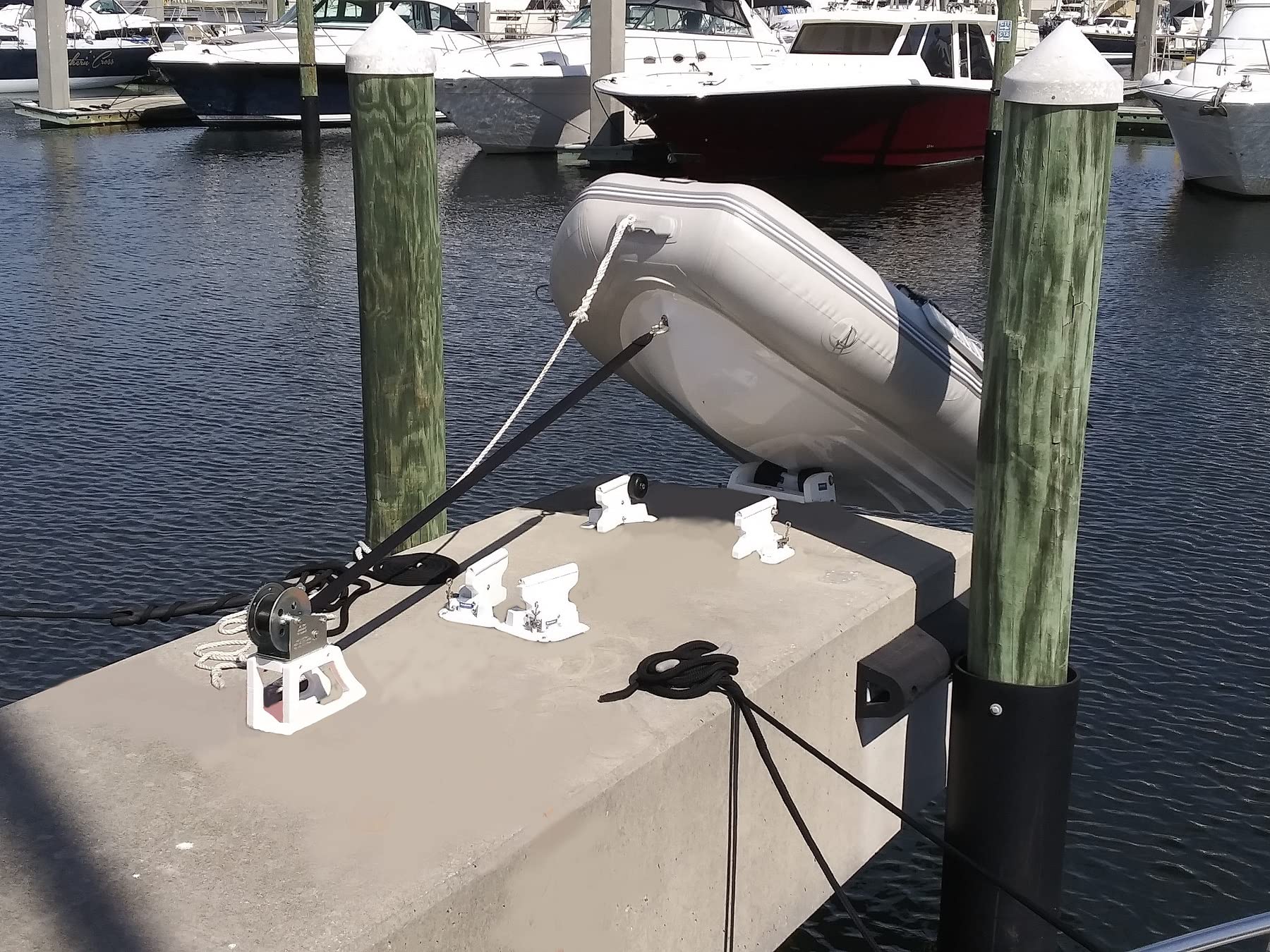**Best Roller Kit for Loading Watercraft onto Docks & Swim Platforms – Easy Boat Launching & Retrieval for Kayaks, Jet Skis, and Small Boats**